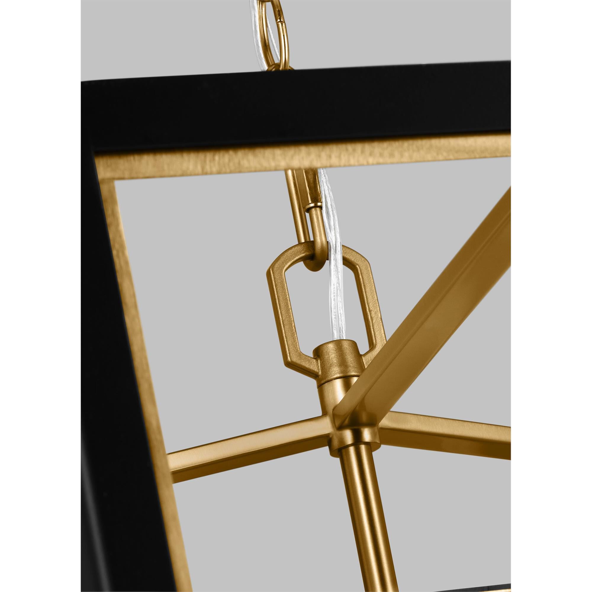 Alexa Hampton Curt 26 Inch 6 Light Chandelier by Visual Comfort Studio Collection