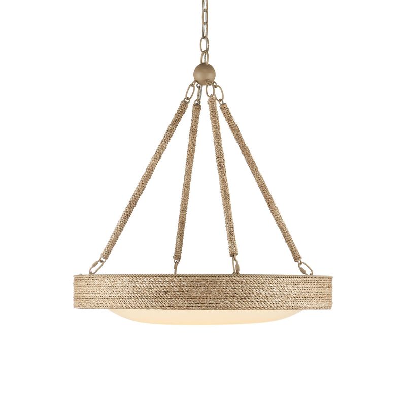 Hopscotch 24 Inch Chandelier by Currey and Company