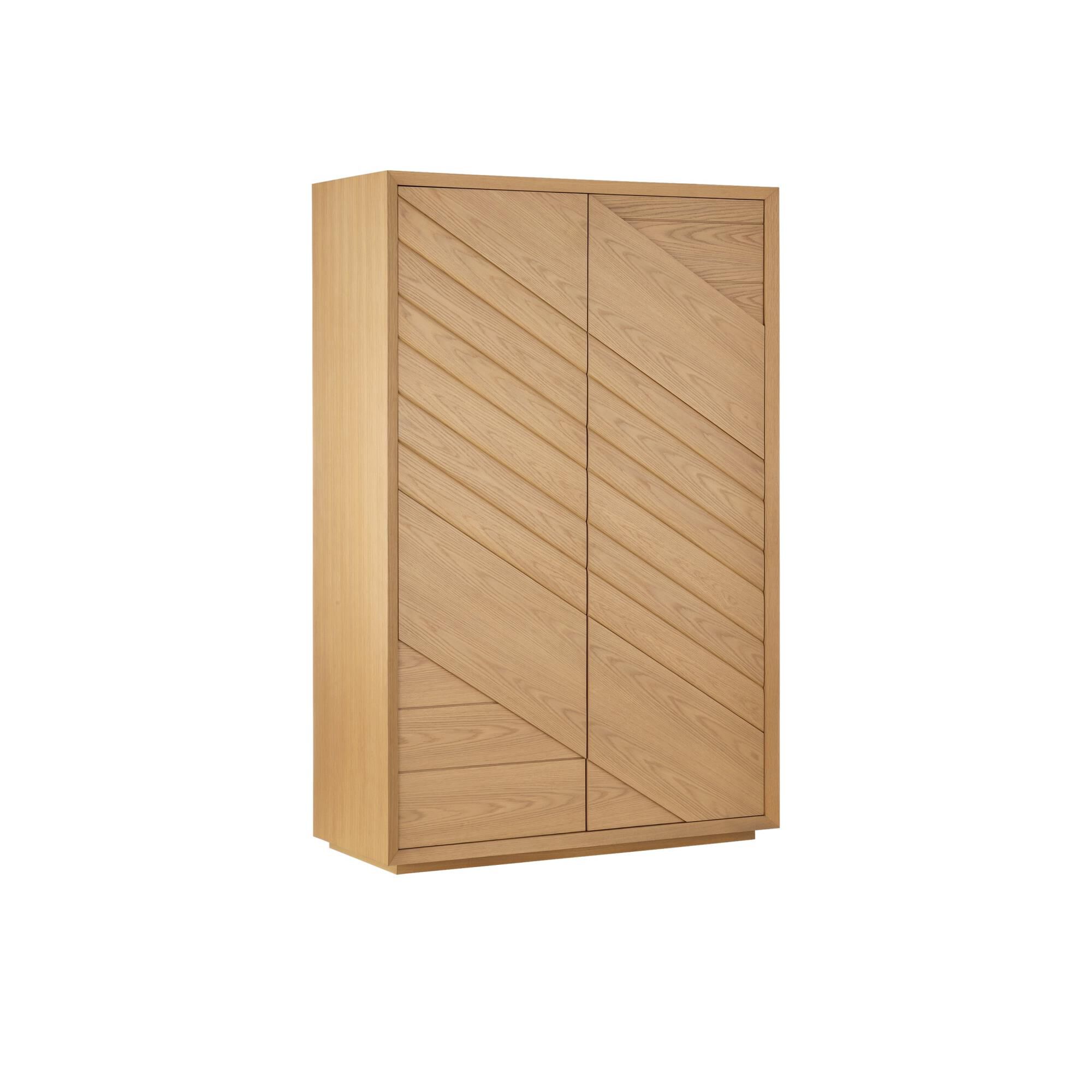 Shown in Light Oak finish