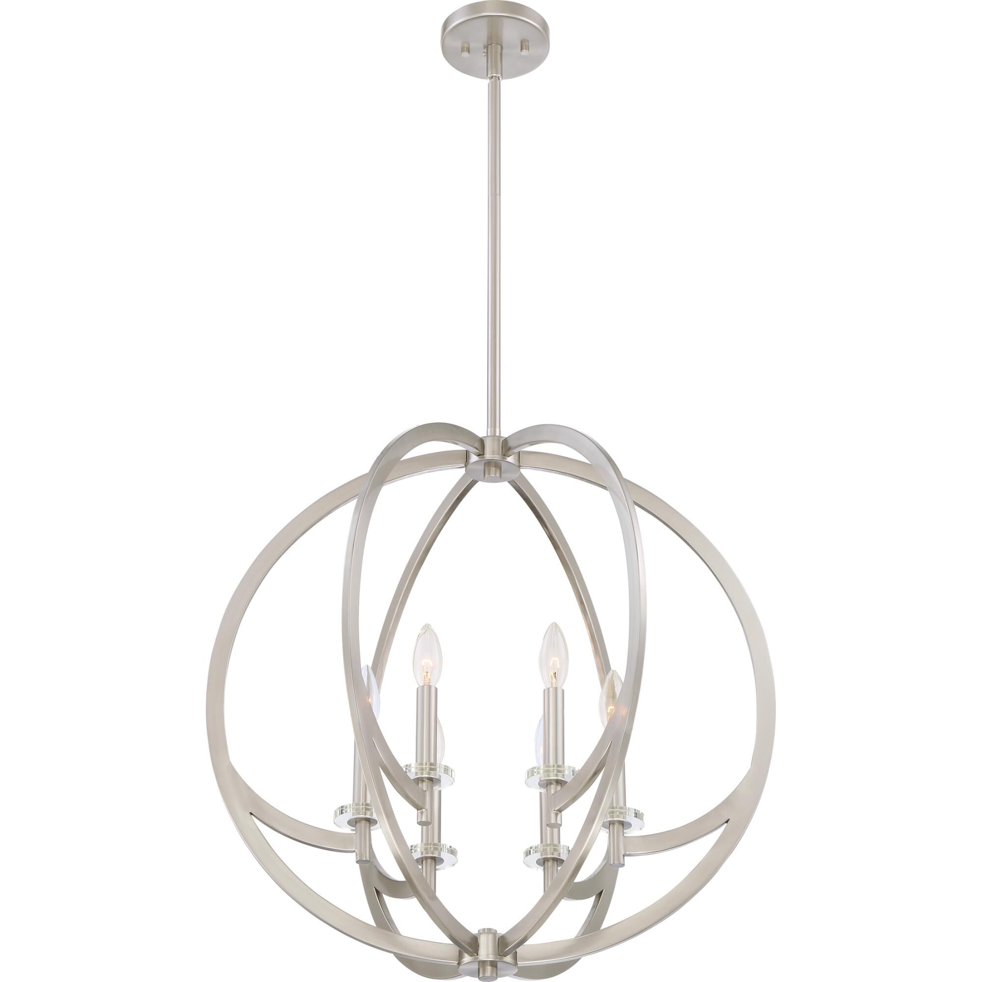 Shown in Brushed Nickel finish