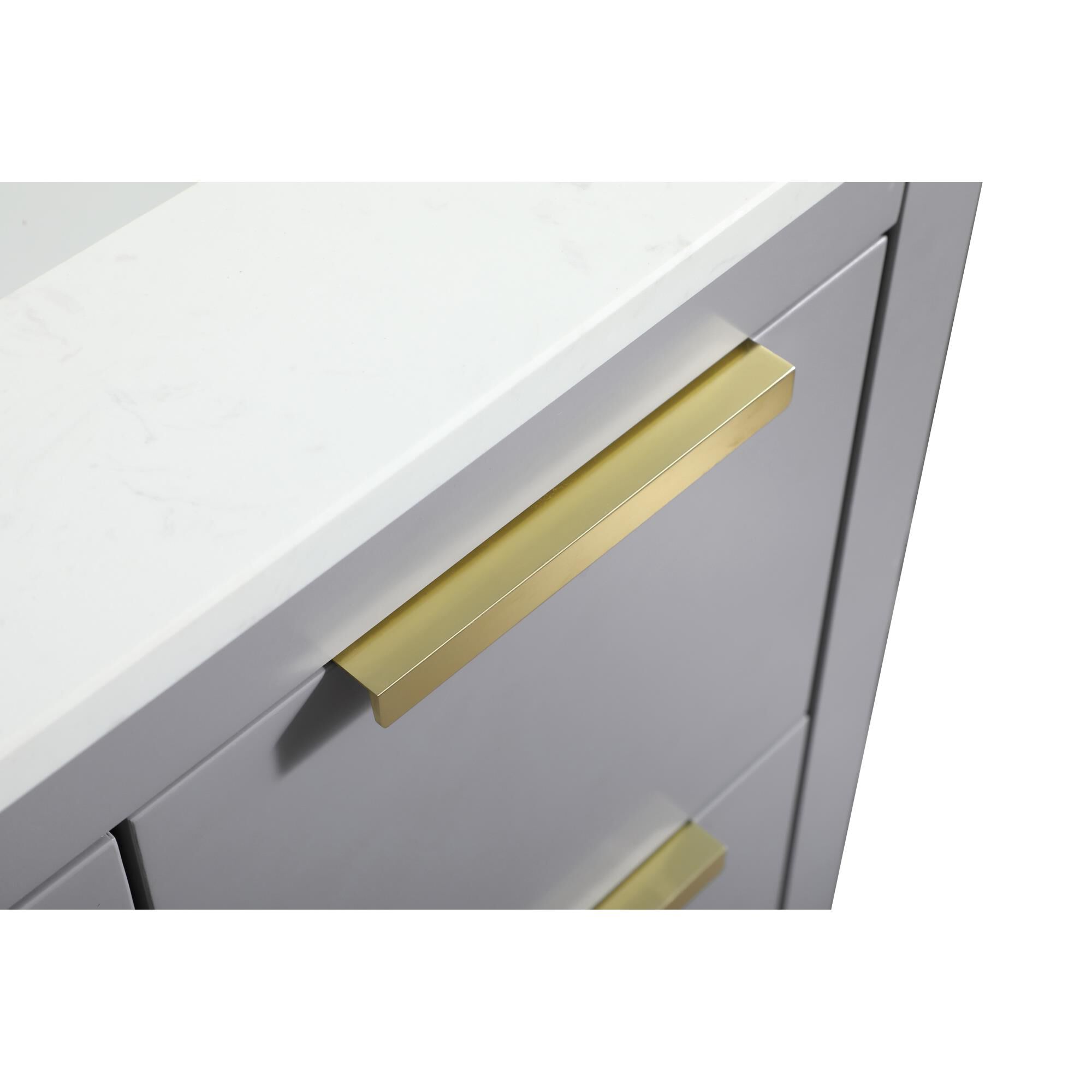 Shown in Grey finish