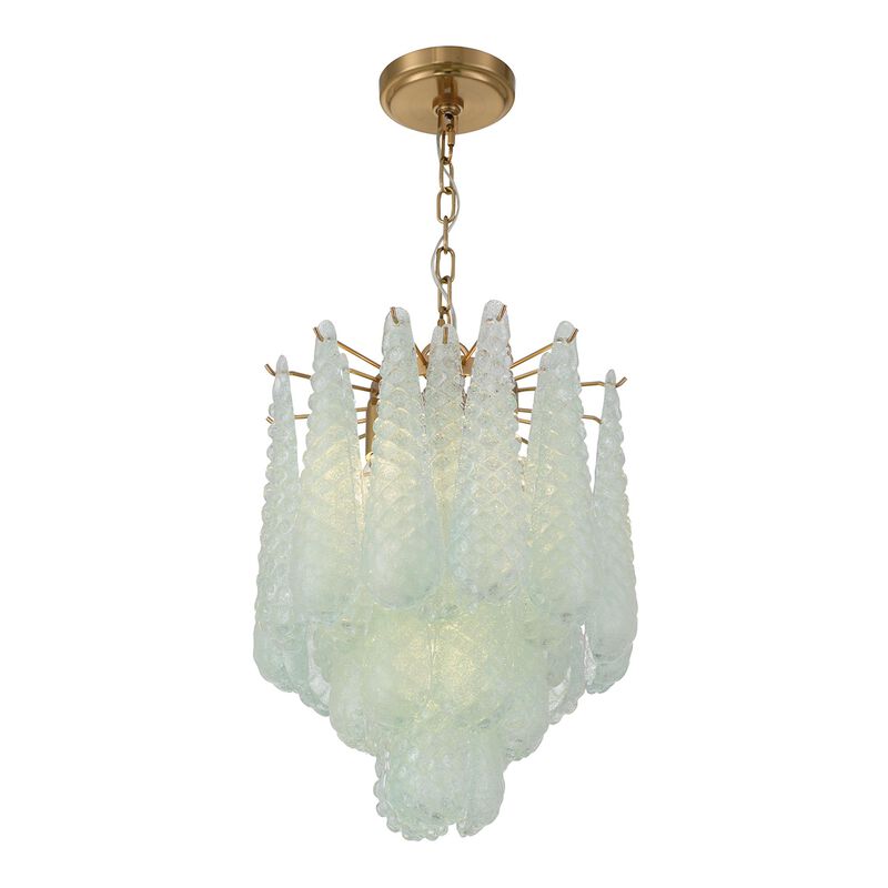 Ollie 14 Inch Large Pendant by Crystorama