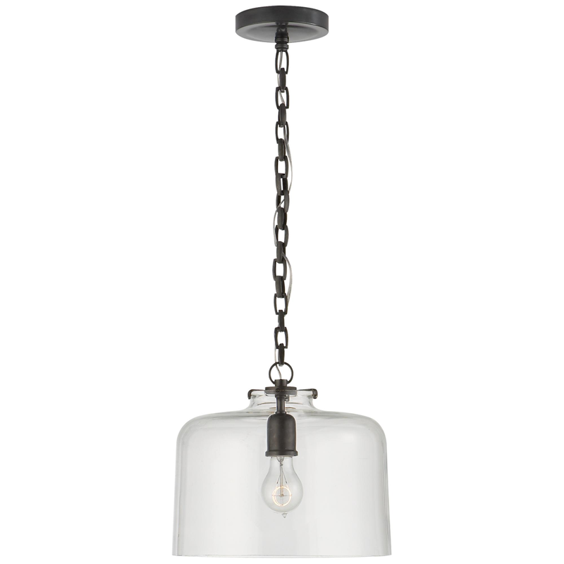 Visual Comfort Signature Collection Thomas O'Brien Katie 12 Inch Mini Pendant