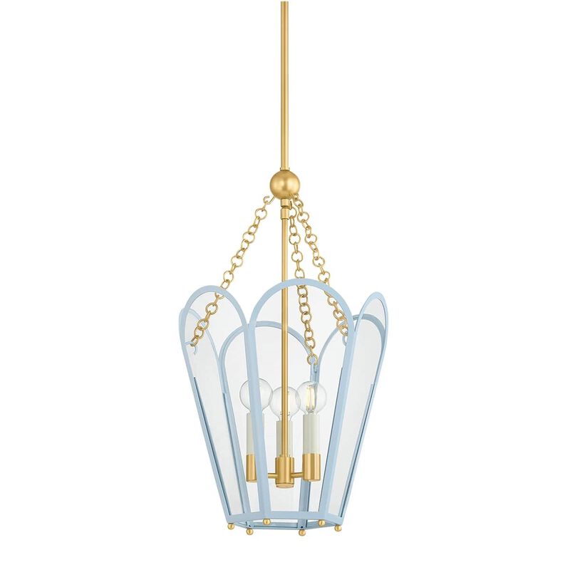 Clarisse Small Lantern Pendant by Mitzi