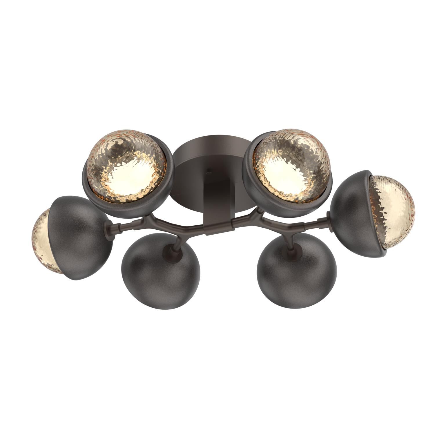 Levi Wilson Cabochon 27 Inch Flush Mount by Hammerton Studio