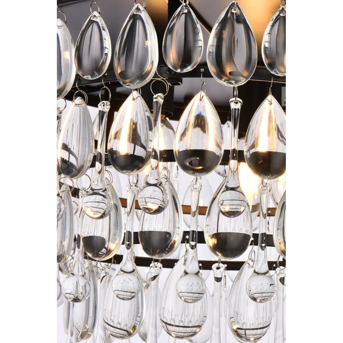 Nordic 15 Inch 3 Light Flush Mount by Elegant Lighting