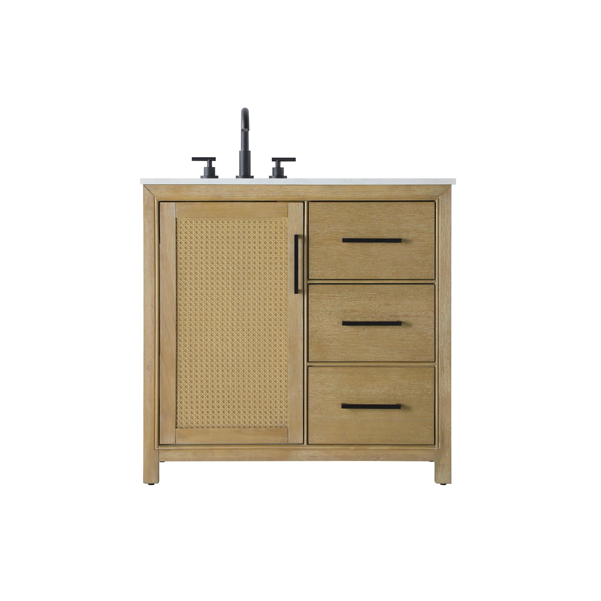 Alina 36 Inch Bath Vanity by Elegant Dcor