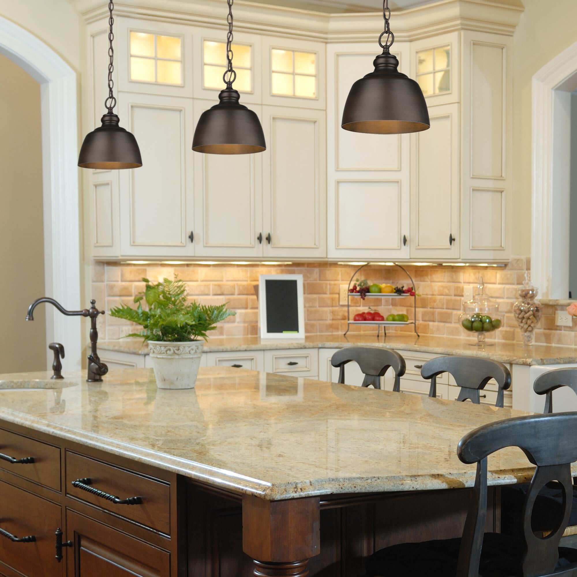 Holmes Mini Pendant by Golden Lighting