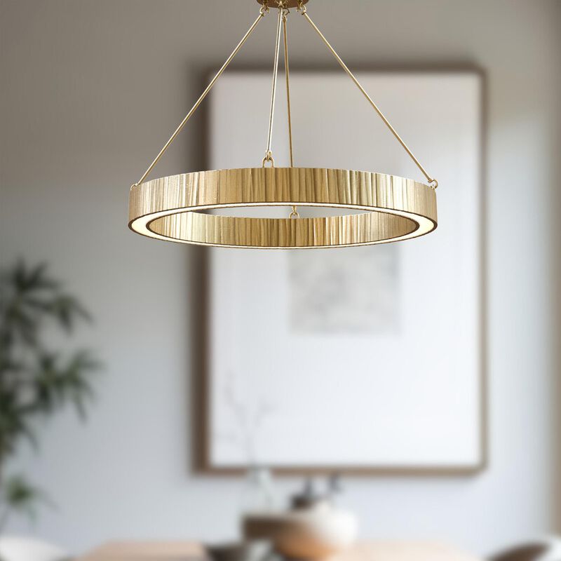 Alan Pepin Kensington 30 Inch Chandelier by Alora Lighting