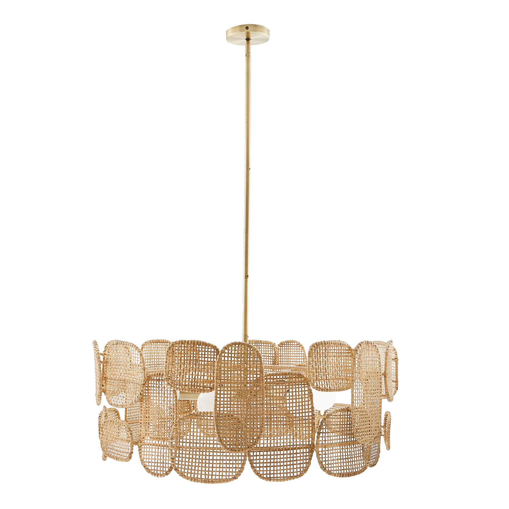 Ronaldo 30 Inch 6 Light Chandelier by Arteriors Home