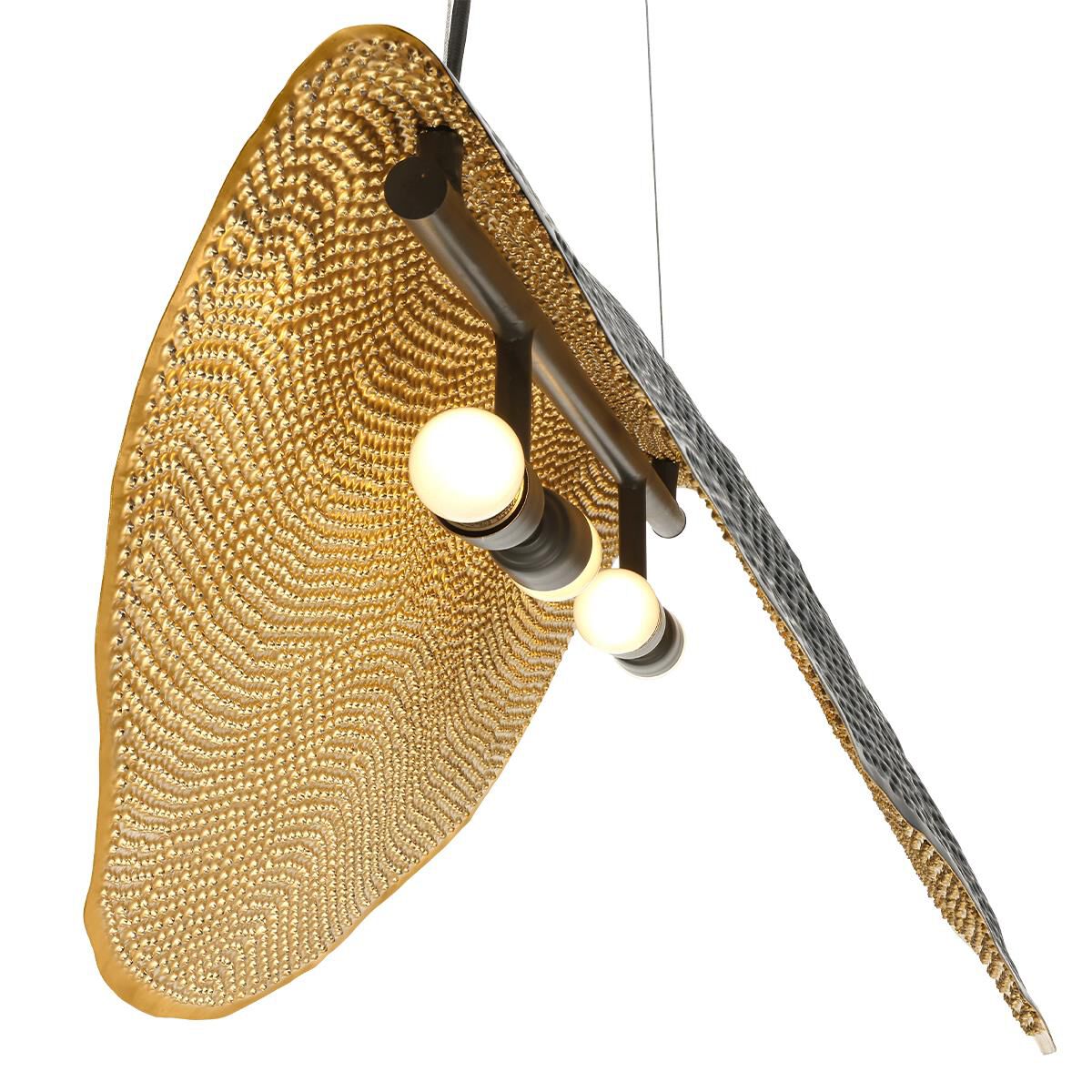 Shown in Bronze and Gold finish