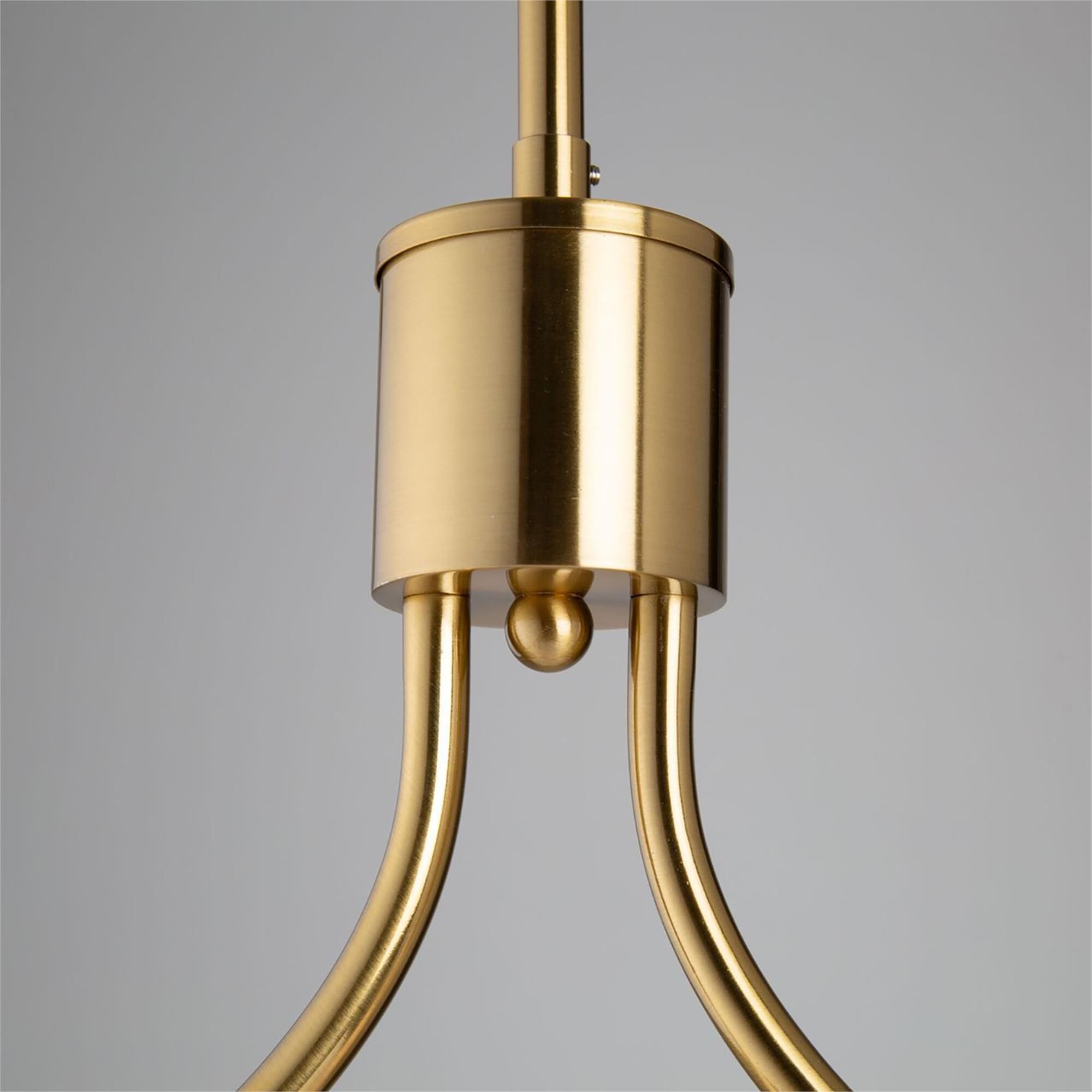 Steven Sabados (S&C) Rhythm 40 Inch 5 Light Linear Suspension Light,
