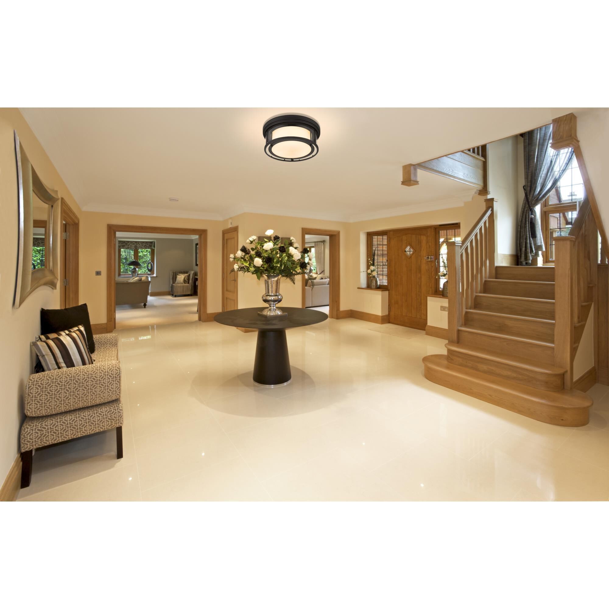 Willow 16 Inch 3 Light Flush Mount by Z-Lite