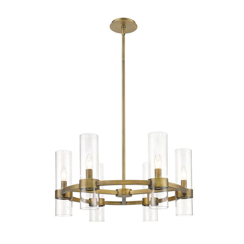 Datus 26 Inch 6 Light Chandelier by Z-Lite