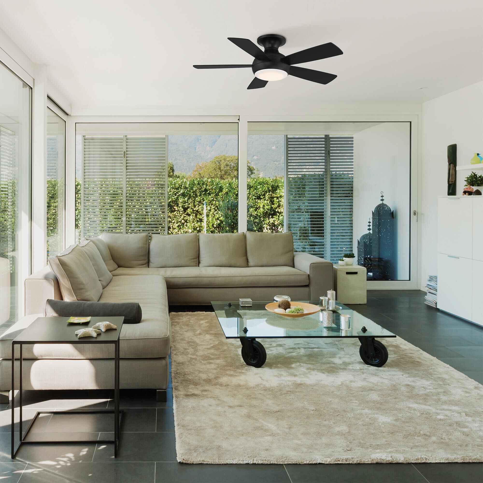 Odyssey 44 Inch Flush Mount Fan by WAC Lighting