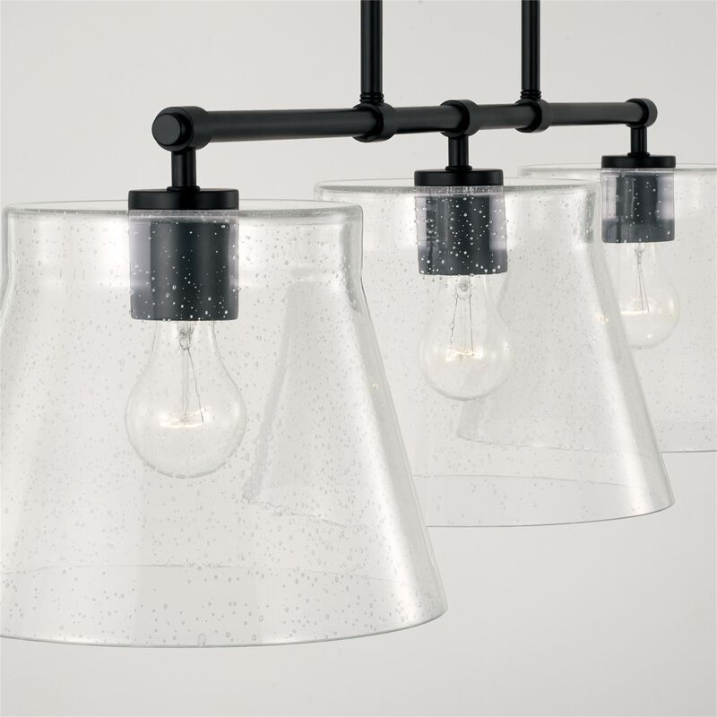 Baker 44 Inch 3 Light Linear Suspension Light by Homeplace by Capital Lighting Fixture Company