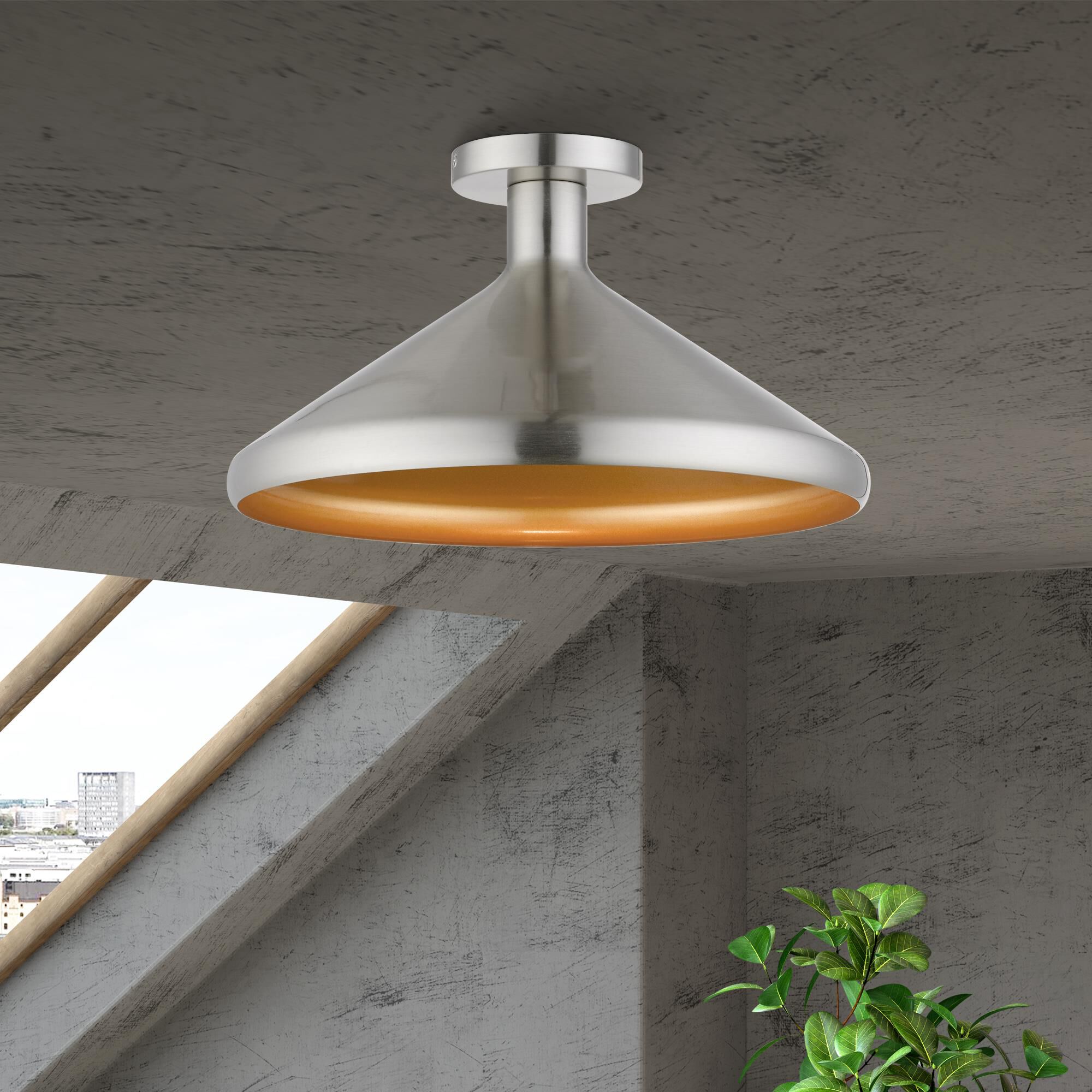 Geneva Semi Flush Mount by Livex Lighting