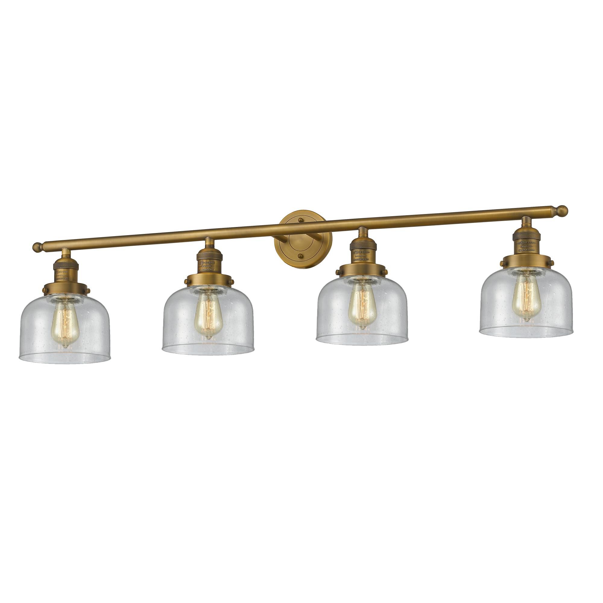 Bruno Marashlian Large Bell 44 Inch 4 Light Bath Vanity Light by Innovations Lighting
