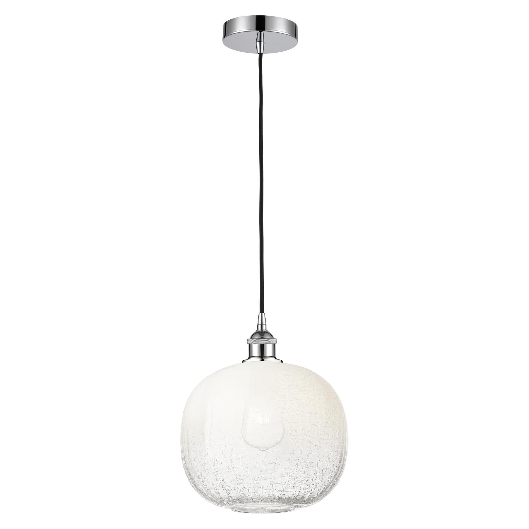 Shown in Polished Chrome finish and Opal glass