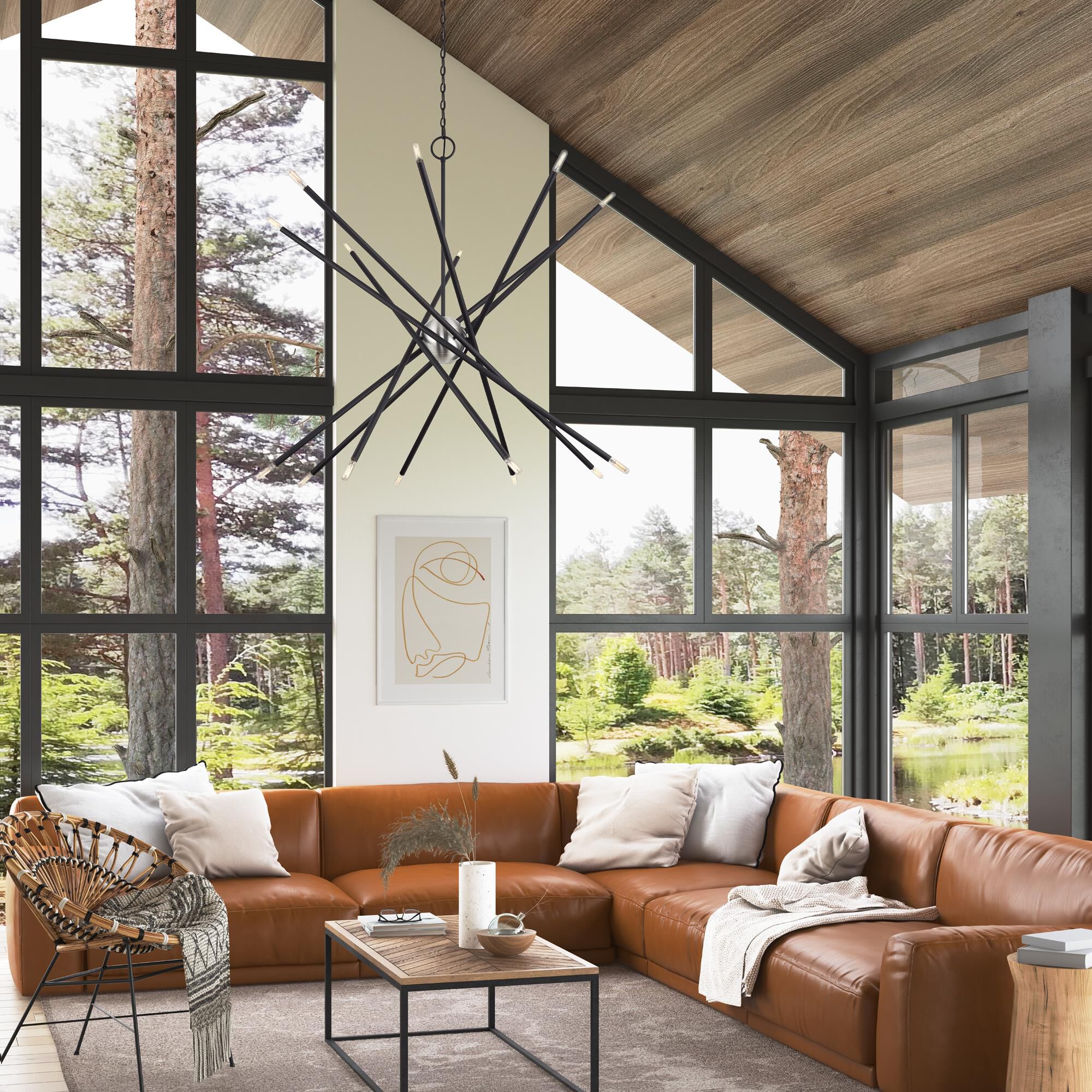 Soho 50 Inch Chandelier by Livex Lighting