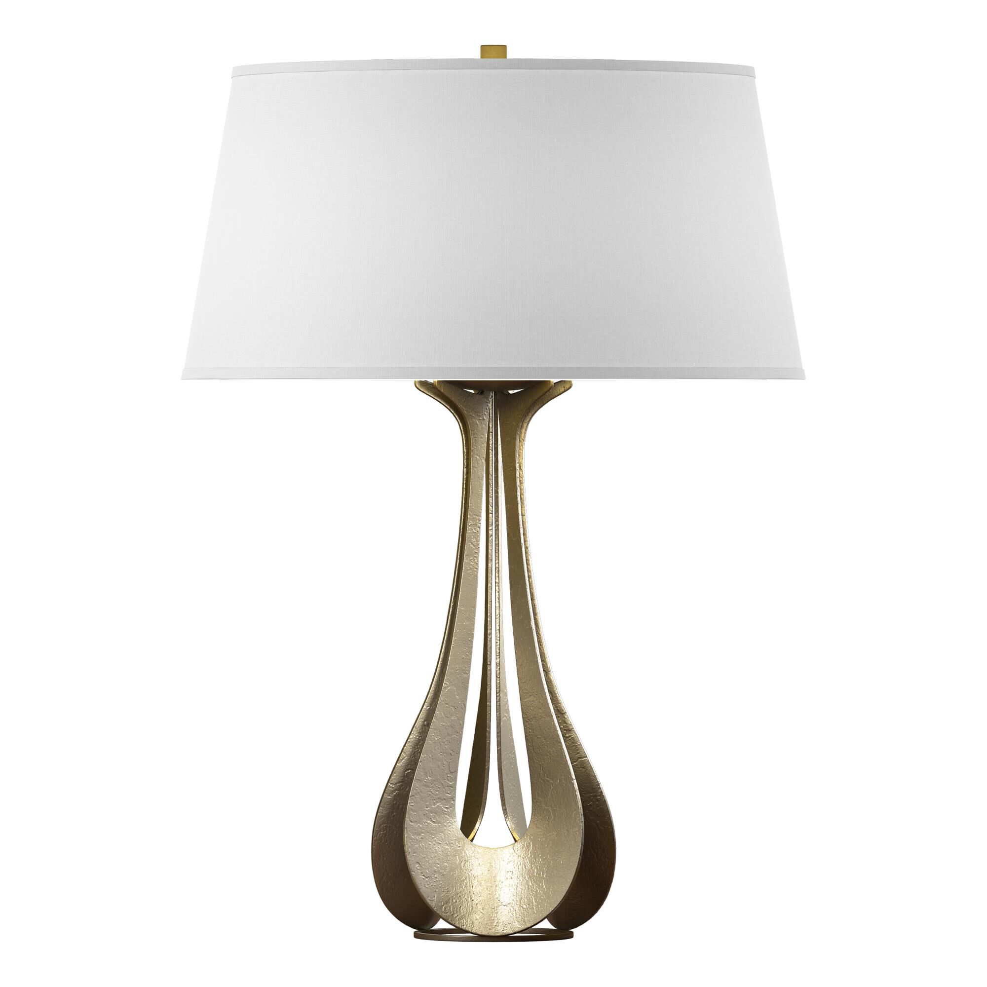 Shown in Soft Gold finish and Natural Anna shade