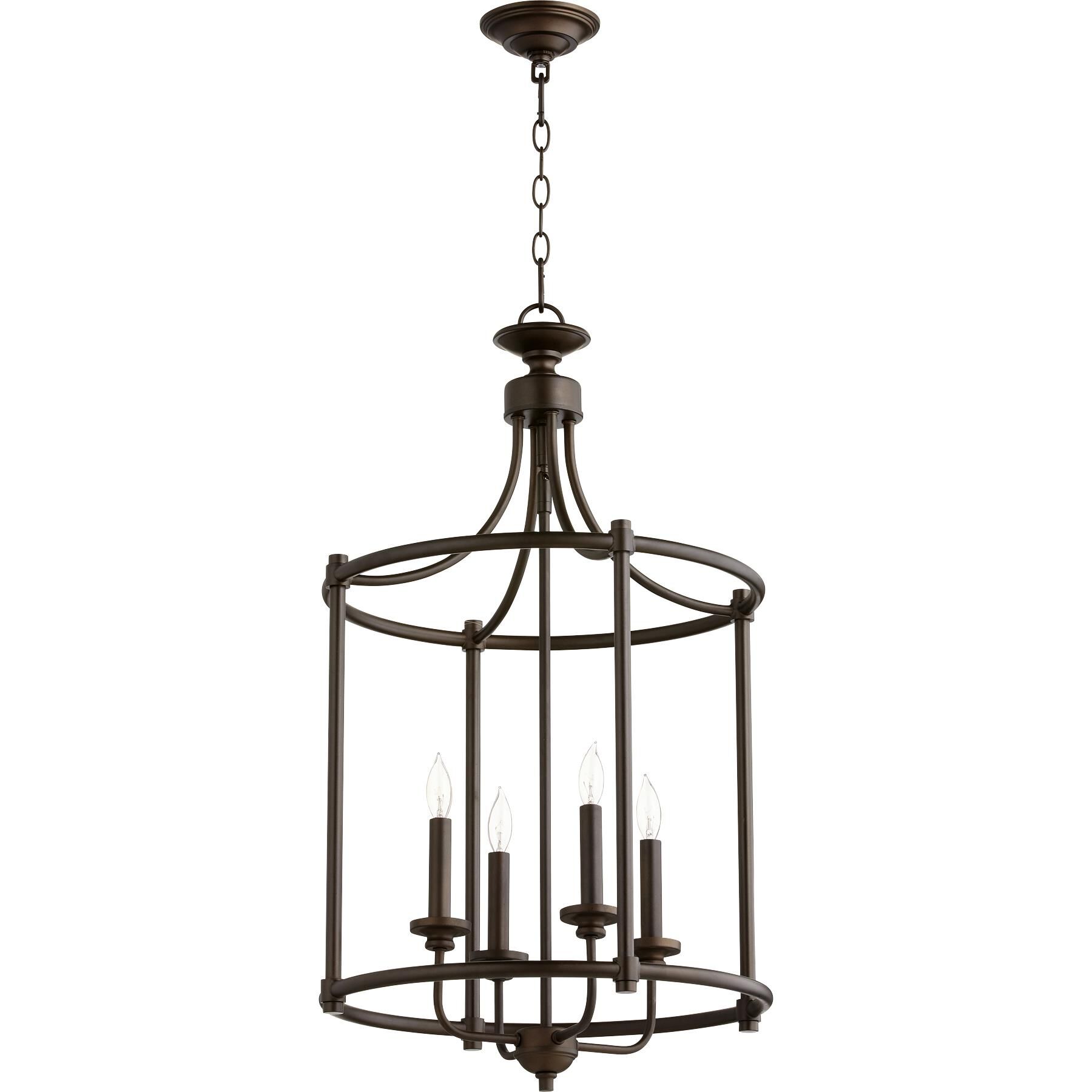 Rossington 18 Inch Cage Pendant by Quorum International
