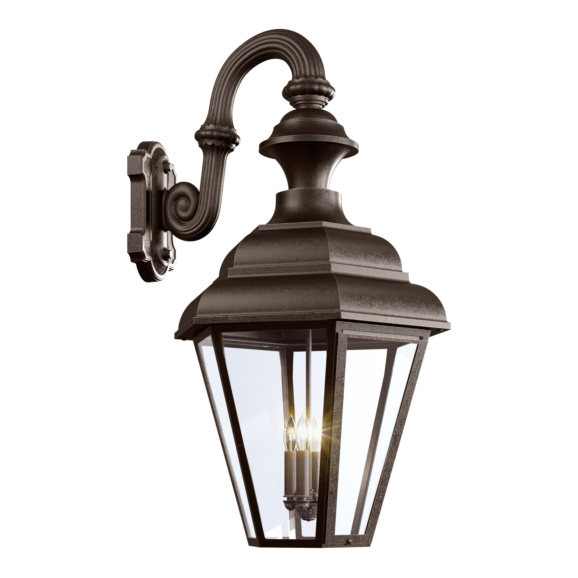 Jamestown 45 Inch Tall 4 Light Outdoor Wall Light by Hanover Lantern