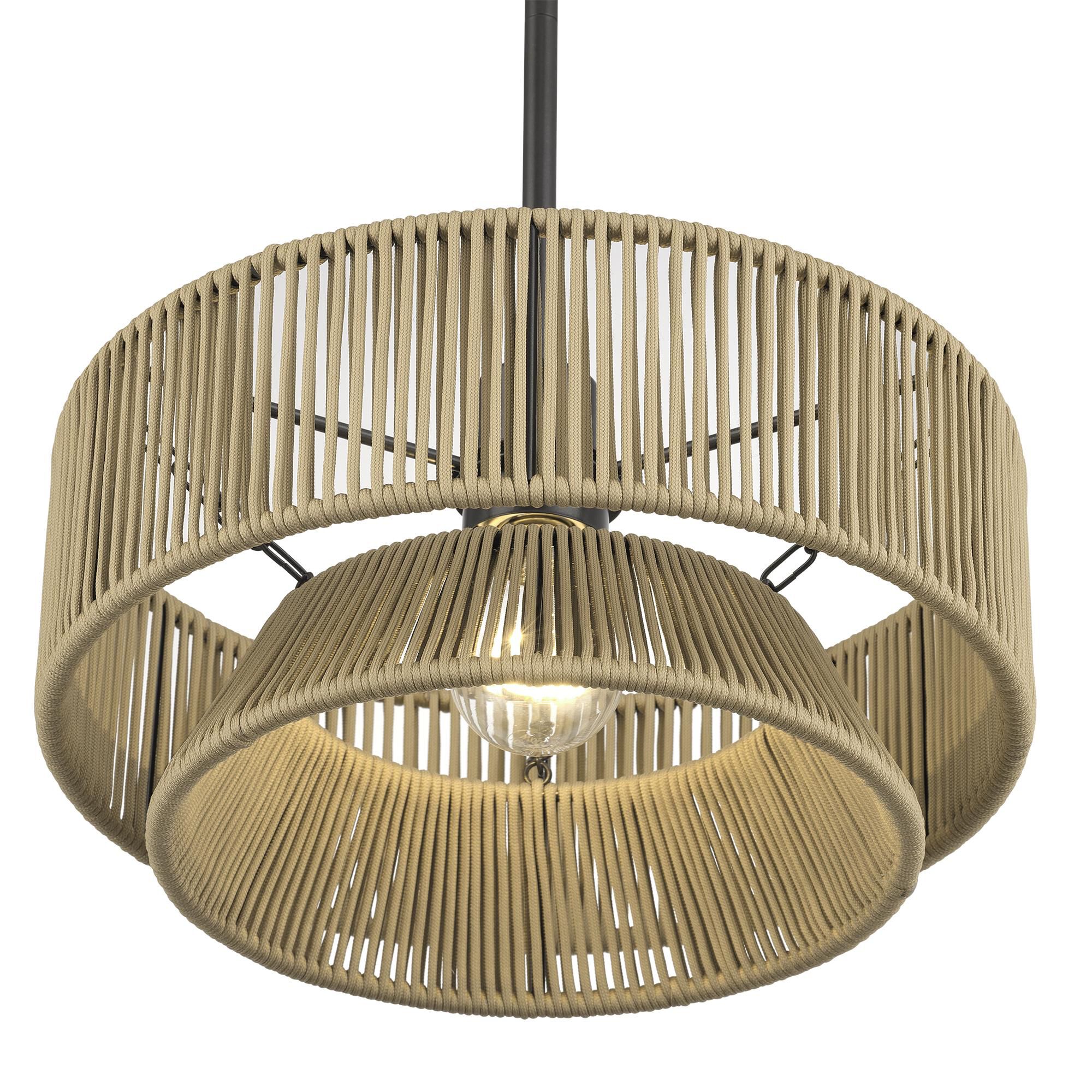 Florell 13 Inch Large Pendant by Livex Lighting