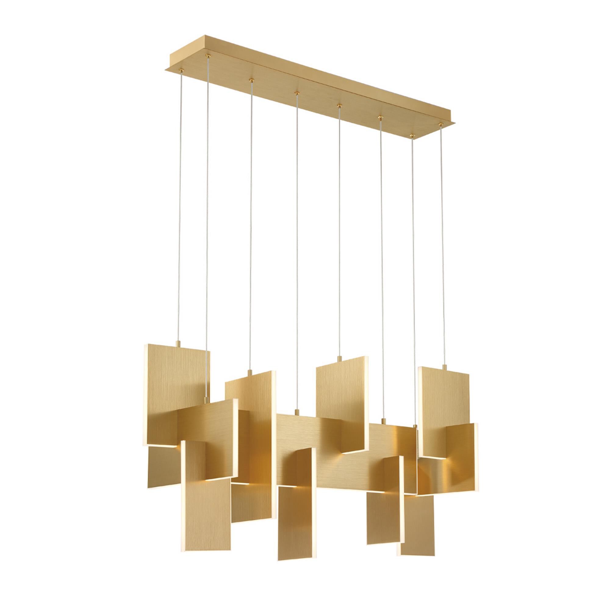 Coburg 42 Inch Linear Chandelier,