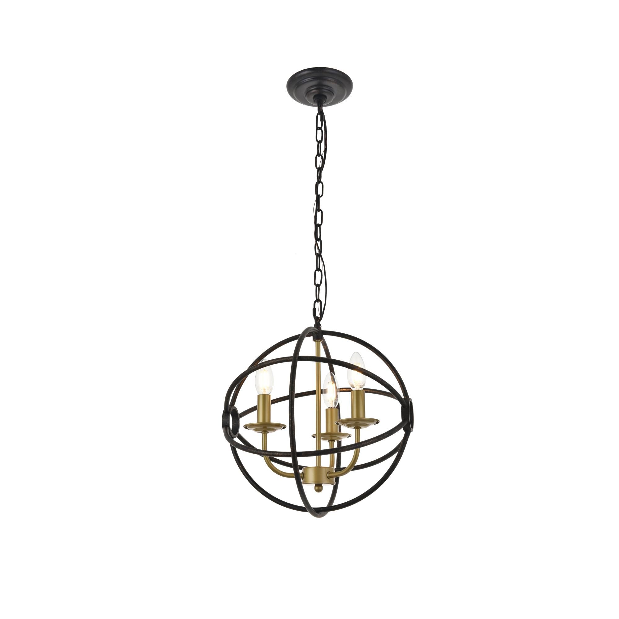 Octavia 13 Inch Large Pendant by Elegant Lighting