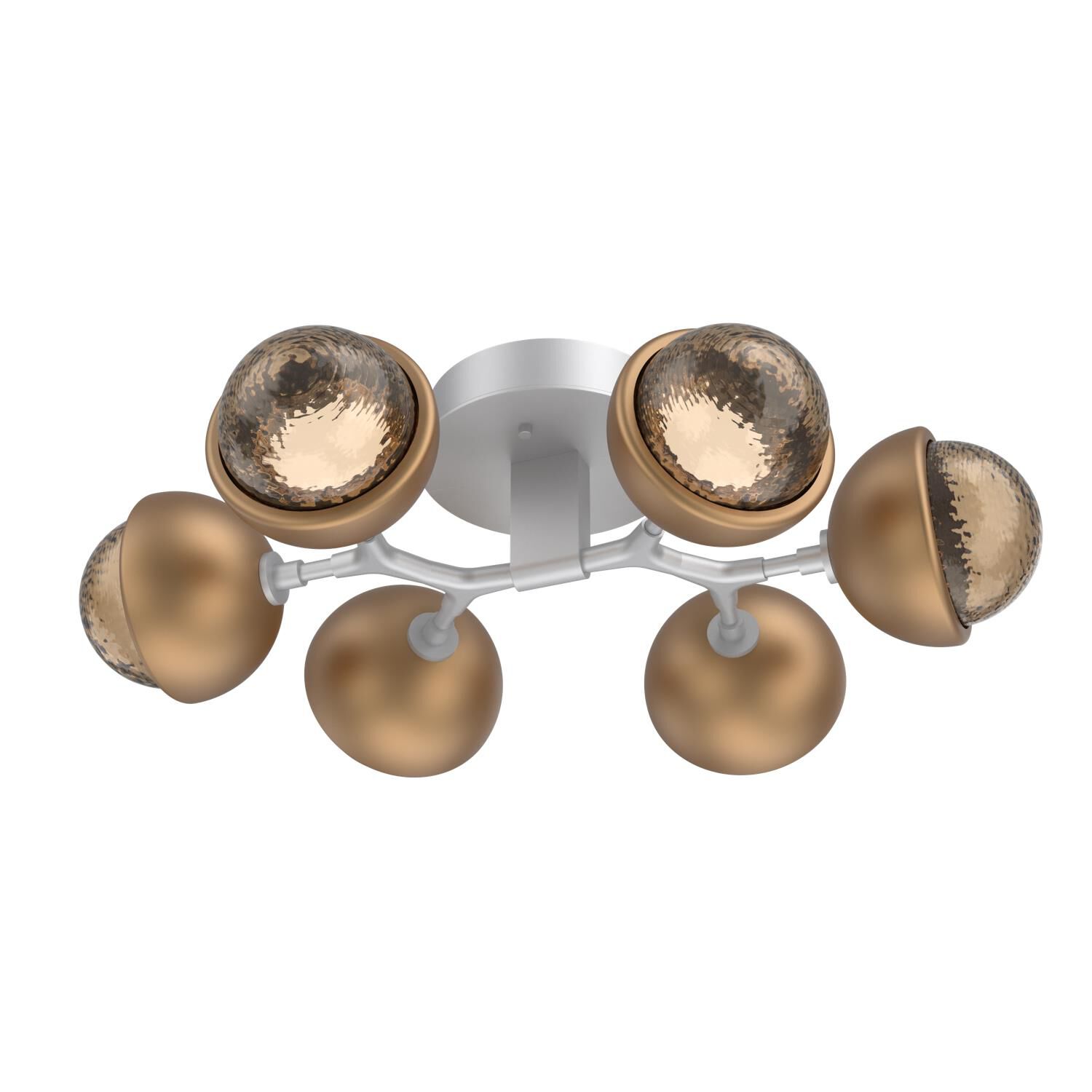 Levi Wilson Cabochon 27 Inch Flush Mount by Hammerton Studio