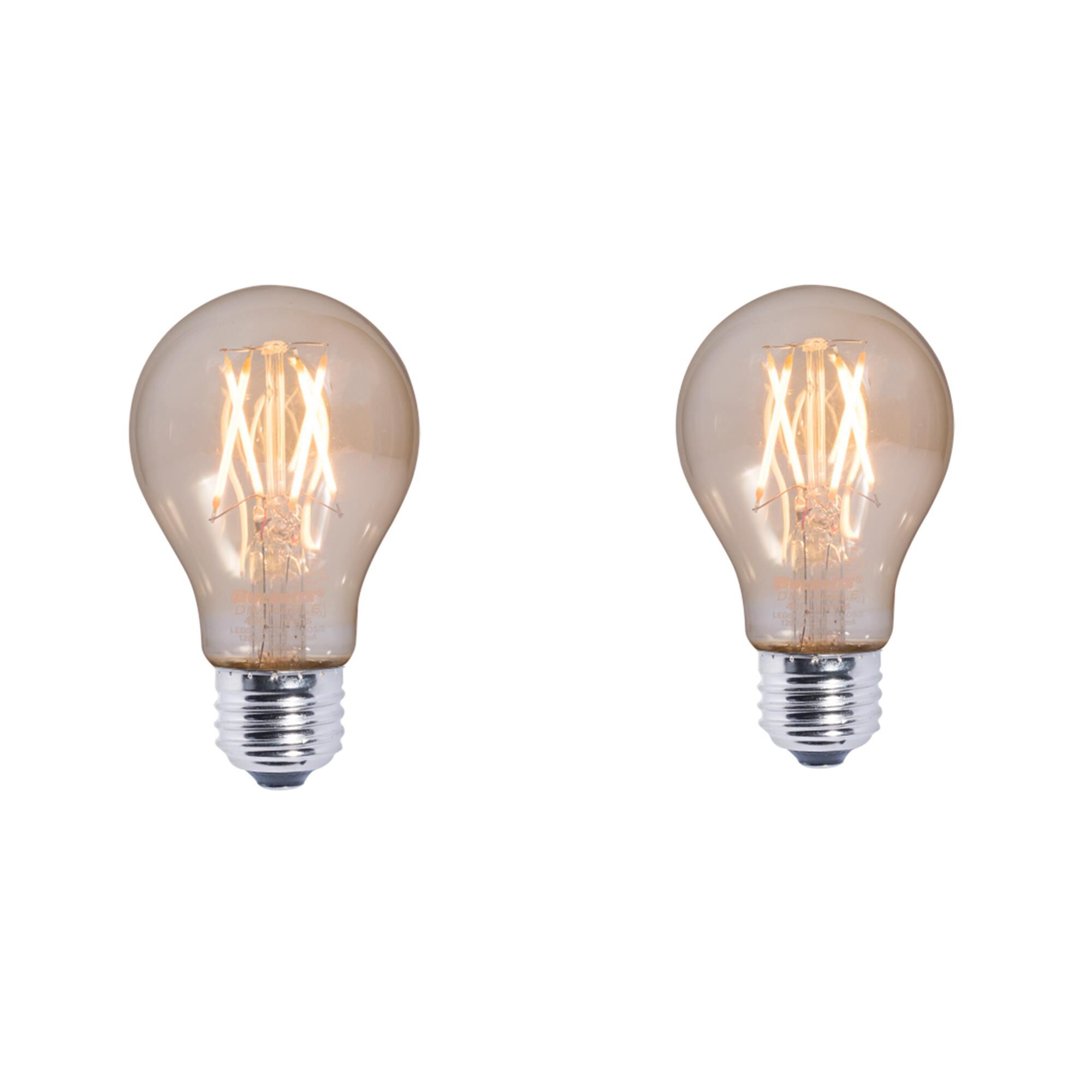 Dimmable 4.50 Watt 2100K A19 LED Light Bulb by Bulbrite