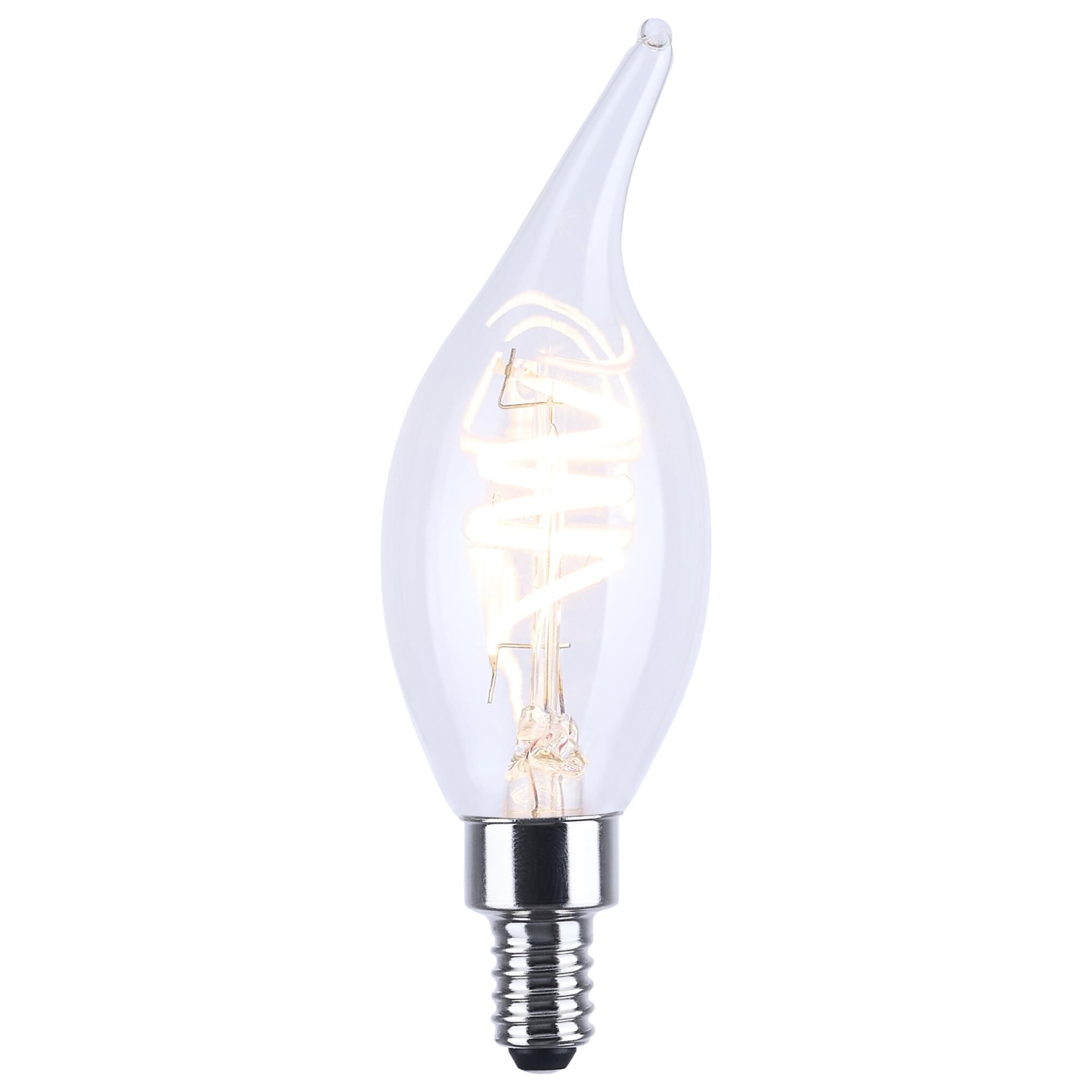 Dimmable 4 Watt 3000K CA11 LED Light Bulb by Satco