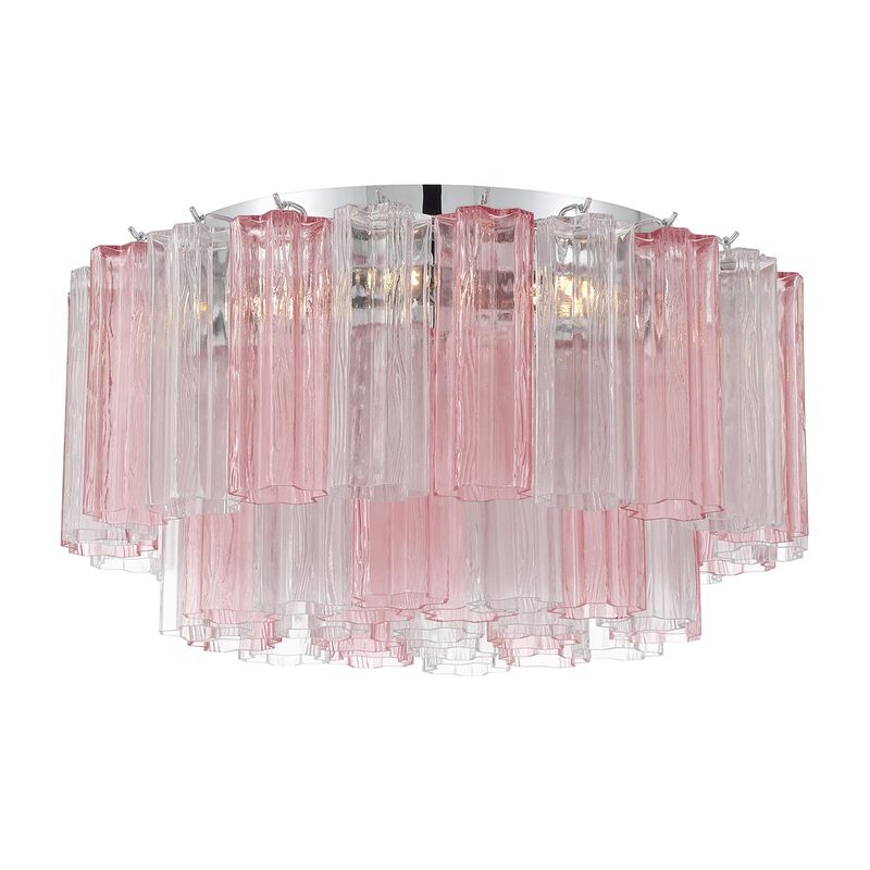 Addis 22 Inch 7 Light Semi Flush Mount by Crystorama
