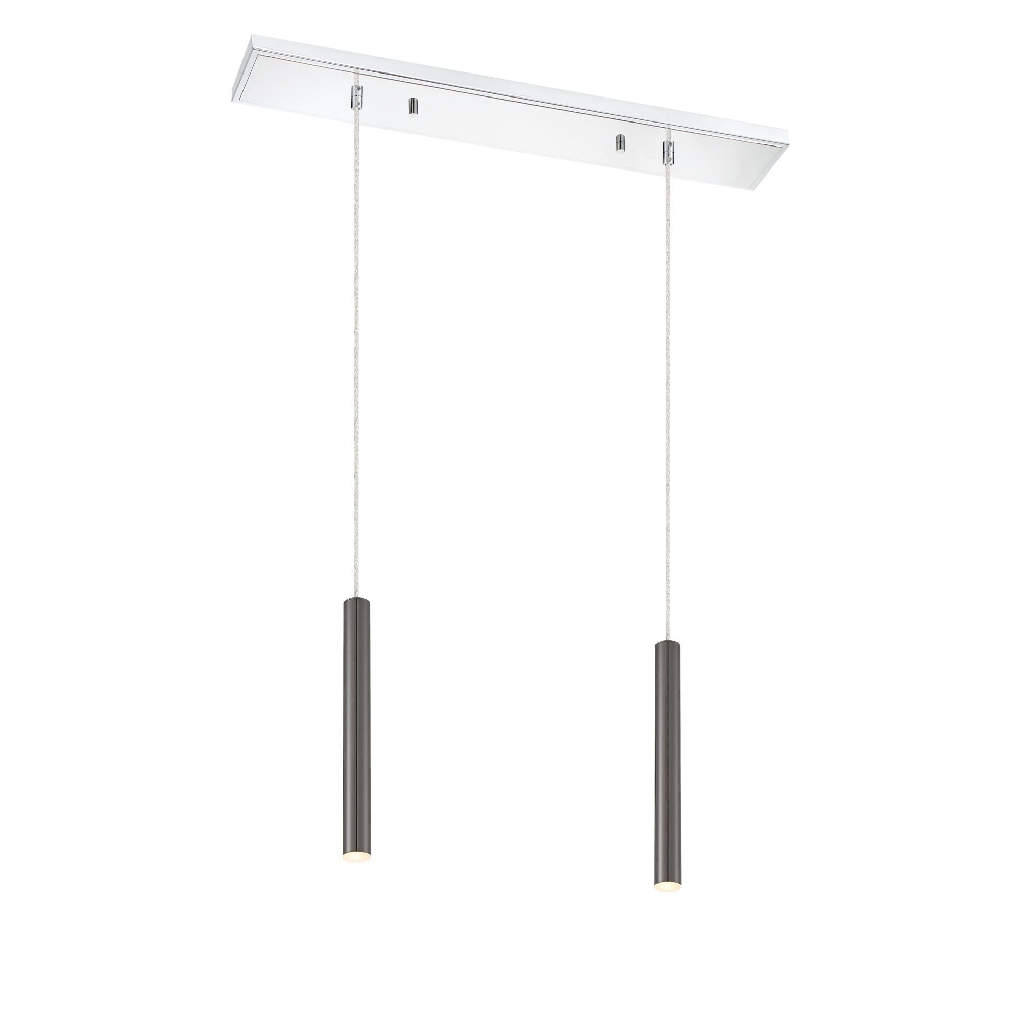 Forest 30 Inch 2 Light LED Linear Suspension Light by Z-Lite