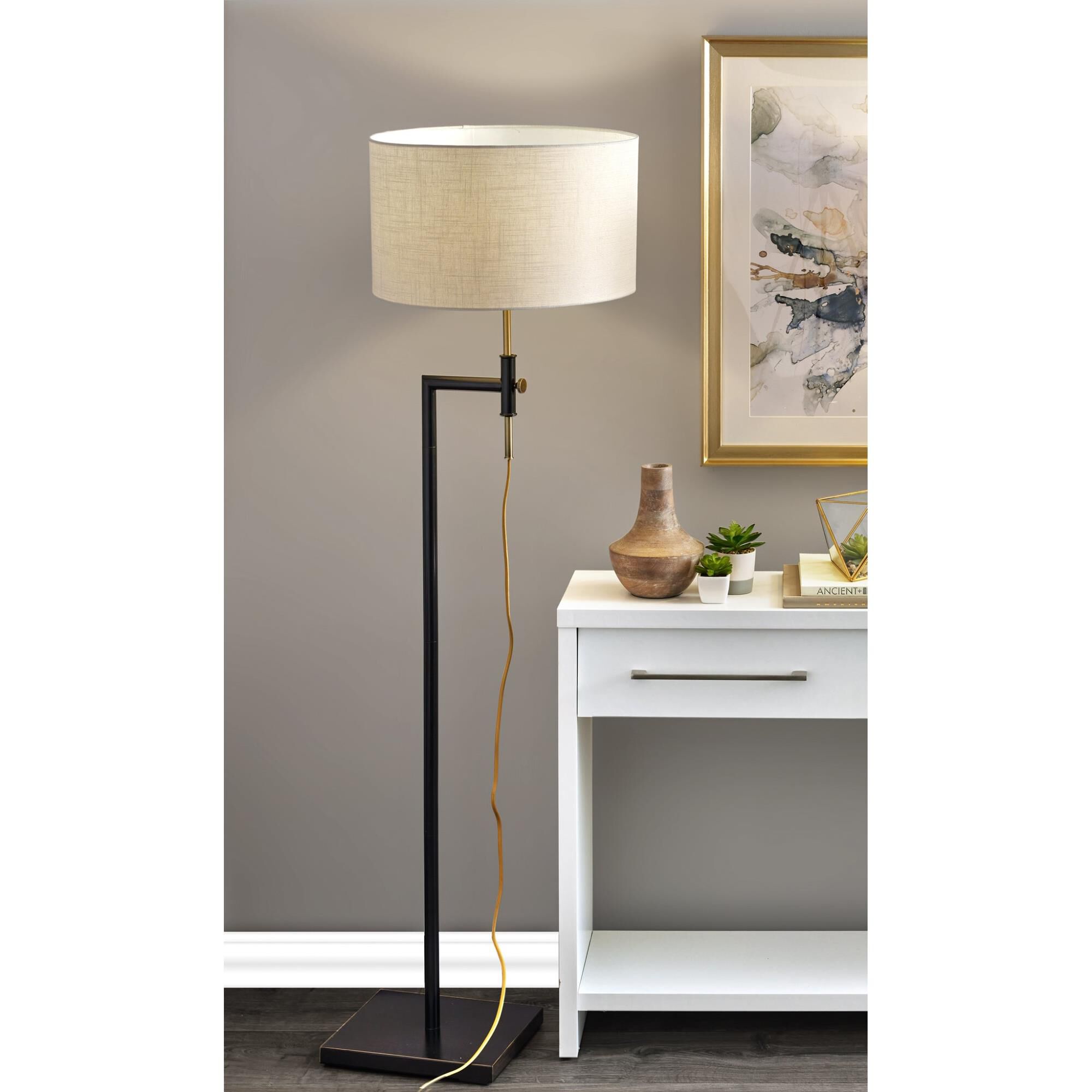 Winthrop 53 Inch Floor Lamp by Adesso