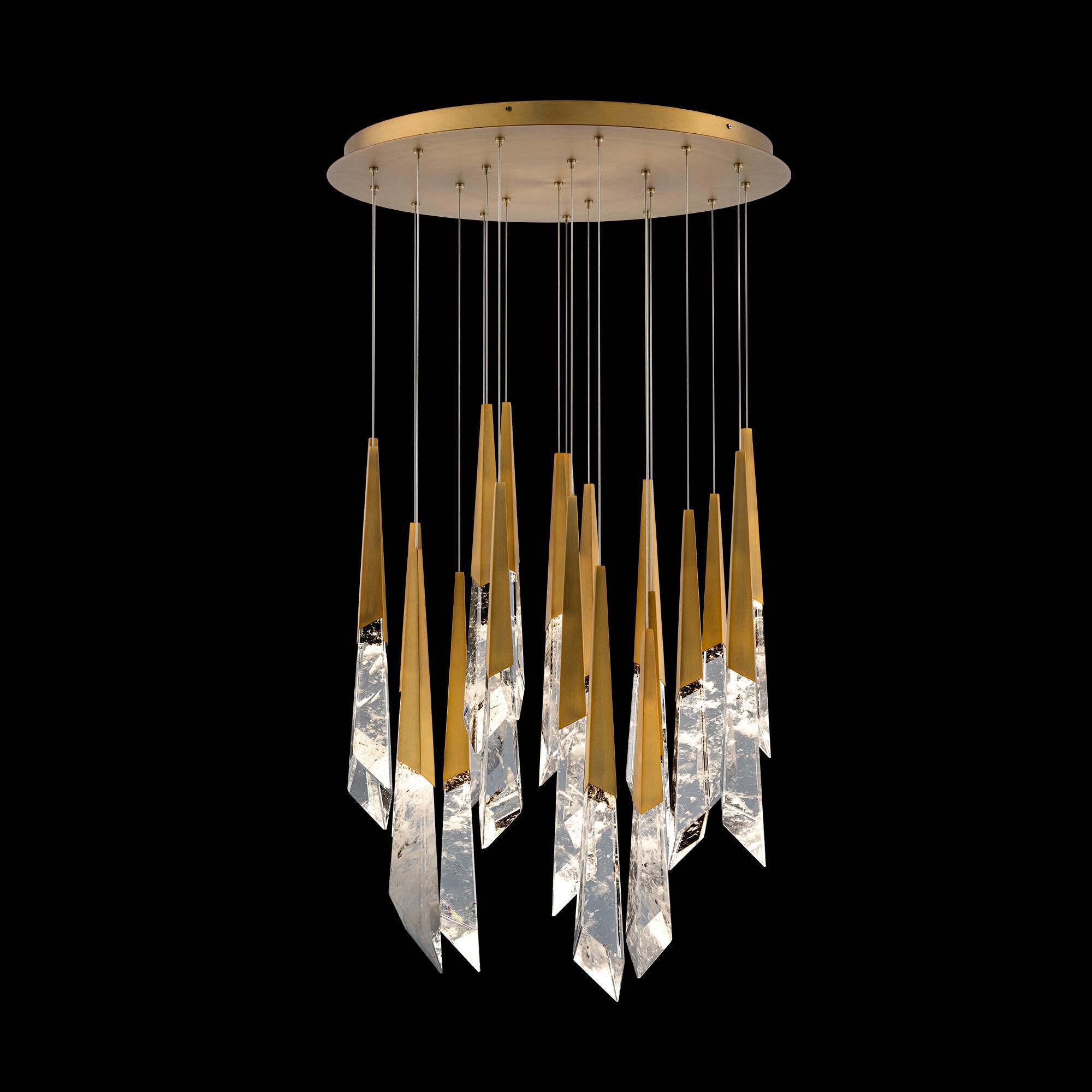 Solitude Multi Light Pendant by Schonbek Beyond