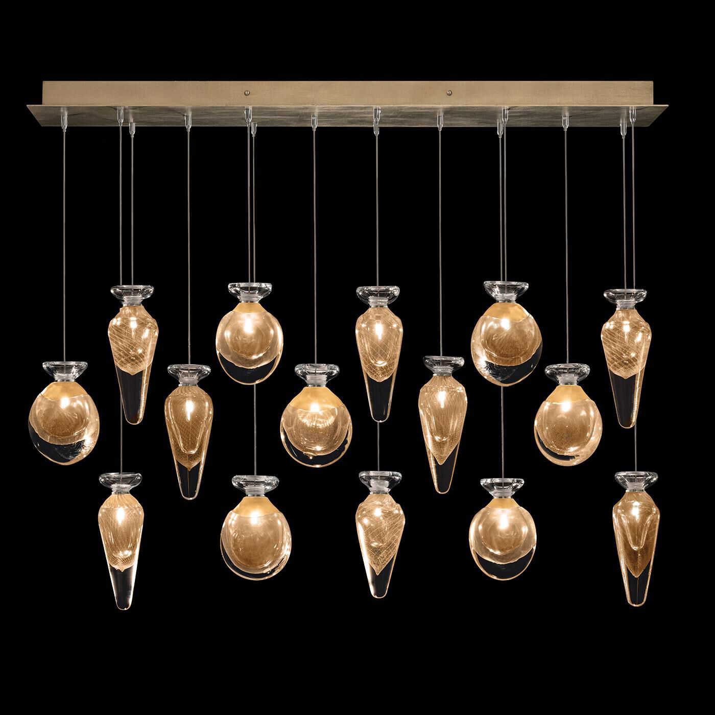 Essence 49 Inch Linear Suspension Light by Fine Art Handcrafted Lighting