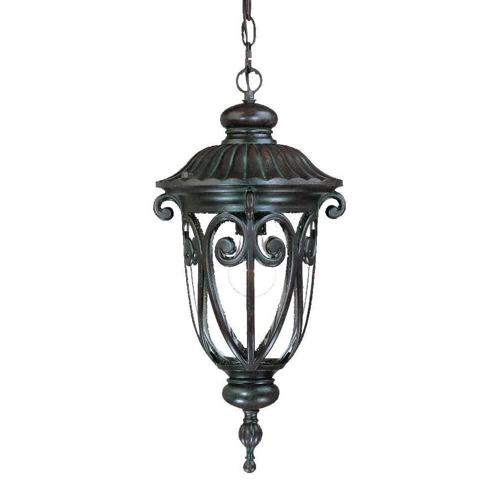 Acclaim Lighting Naples 20 Inch Tall Outdoor Hanging Lantern