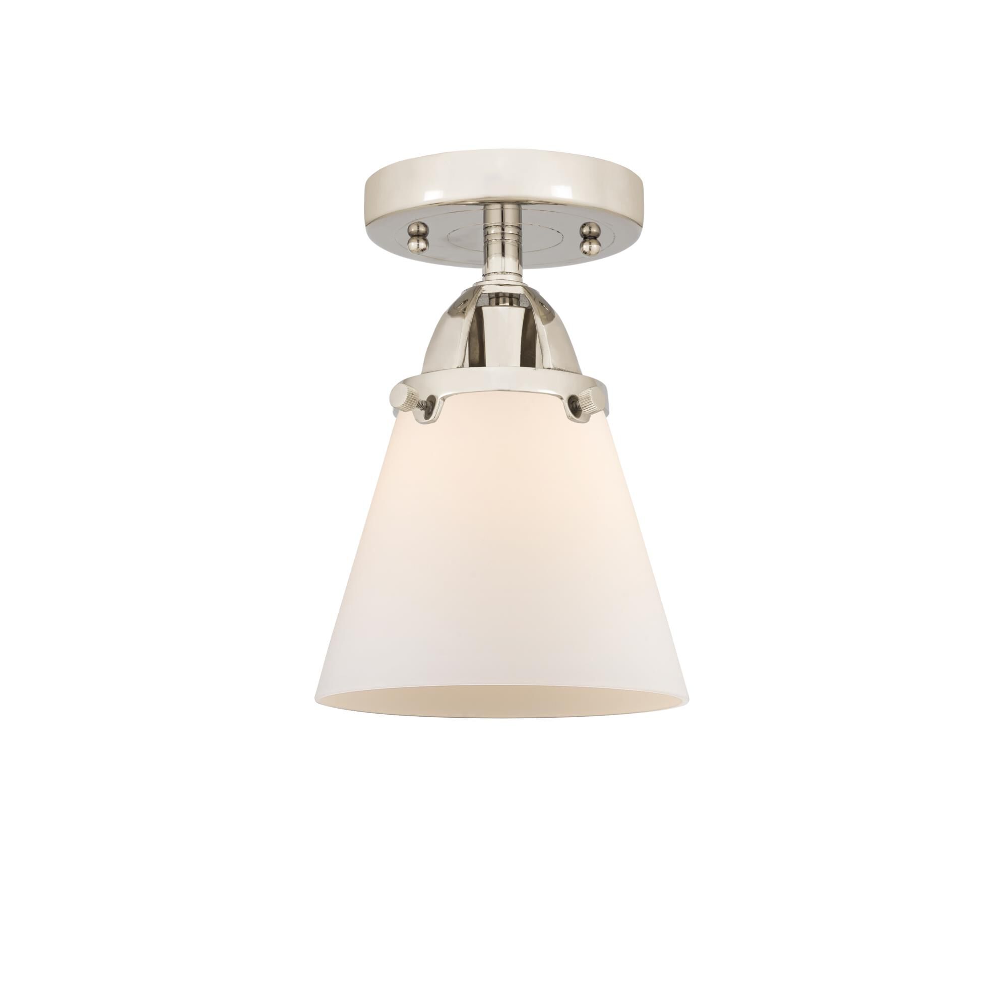 Bruno Marashlian Cone 6 Inch 1 Light Semi Flush Mount by Innovations Lighting