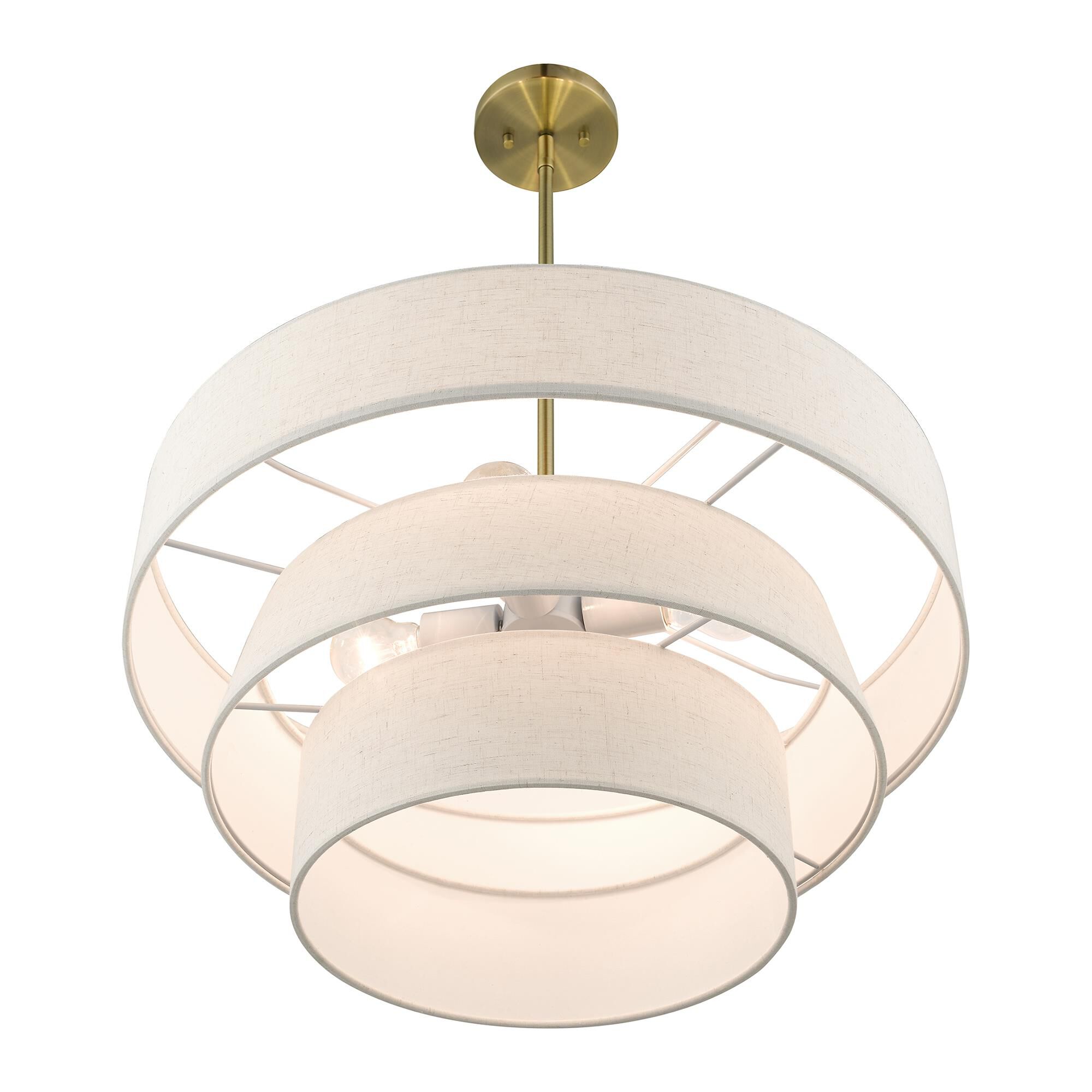 Chandler 23 Inch Large Pendant by Livex Lighting
