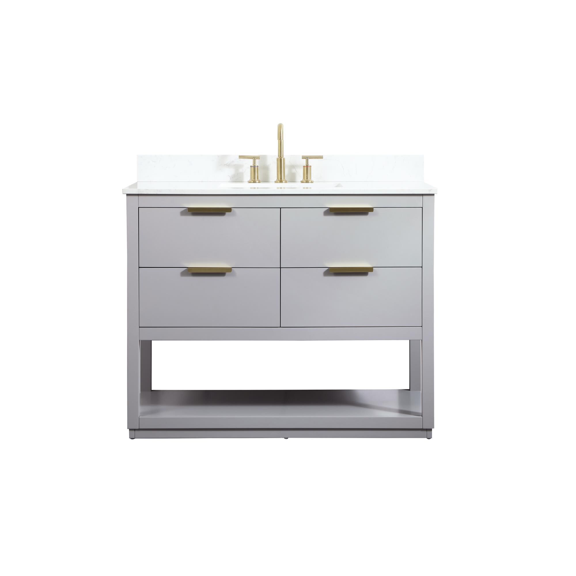 Larkin 42 Inch Bath Vanity by Elegant Decor