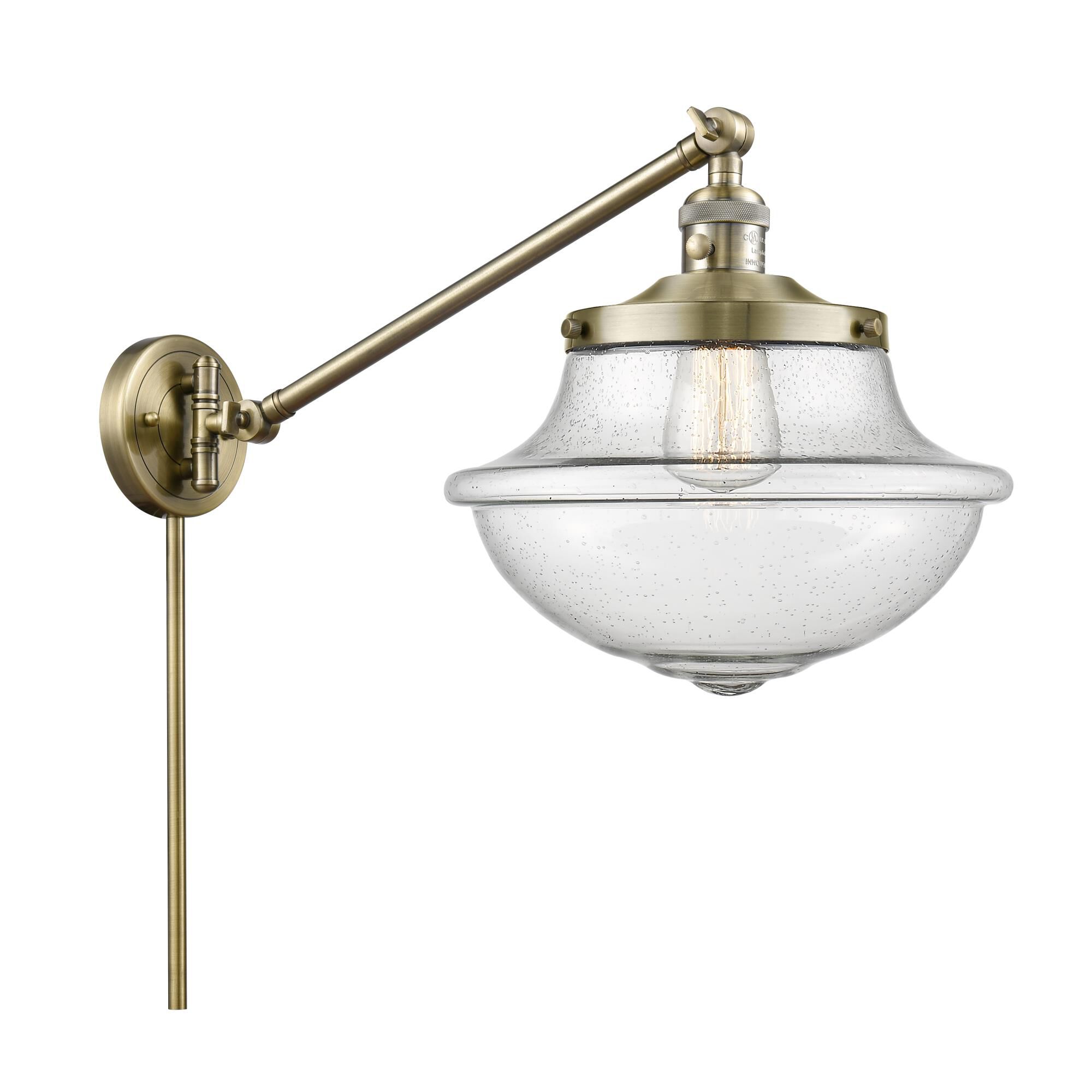 Bruno Marashlian Oxford Wall Swing Lamp by Innovations Lighting