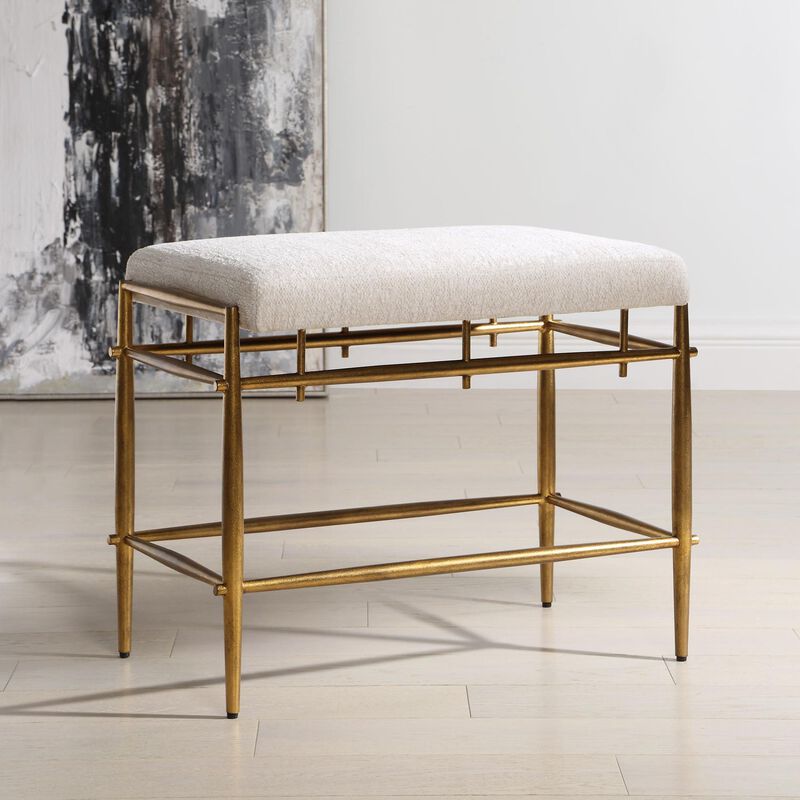Karleen 26 Inch Bench by Uttermost