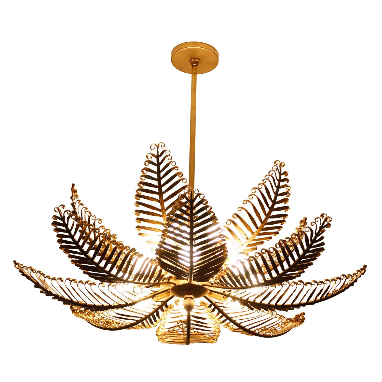 Fern 36 Inch Chandelier by Kalco Lighting