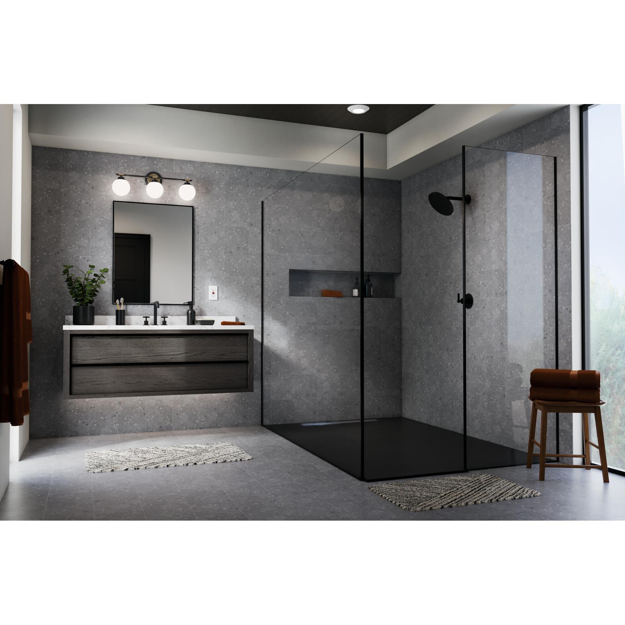 Benno 24 Inch 3 Light Bath Vanity Light by Kichler Lighting