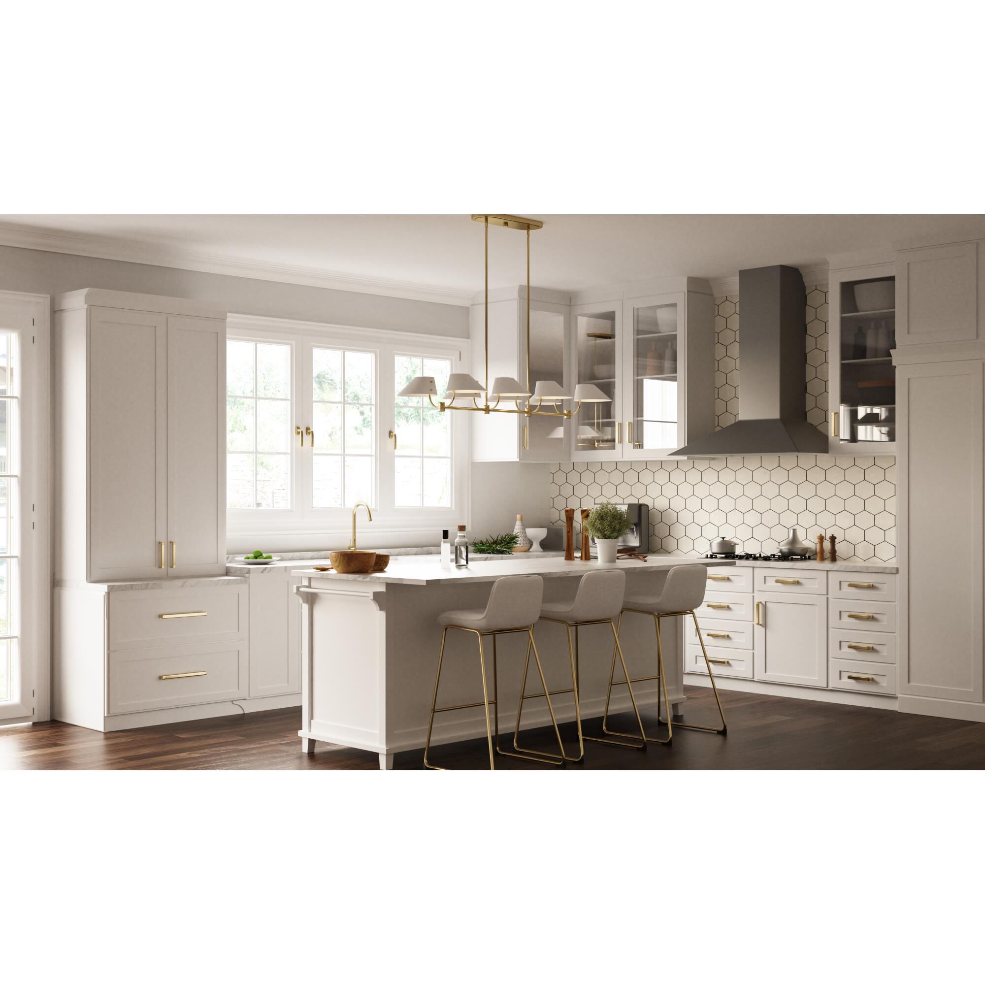 Penley 42 Inch Linear Suspension Light by Quoizel