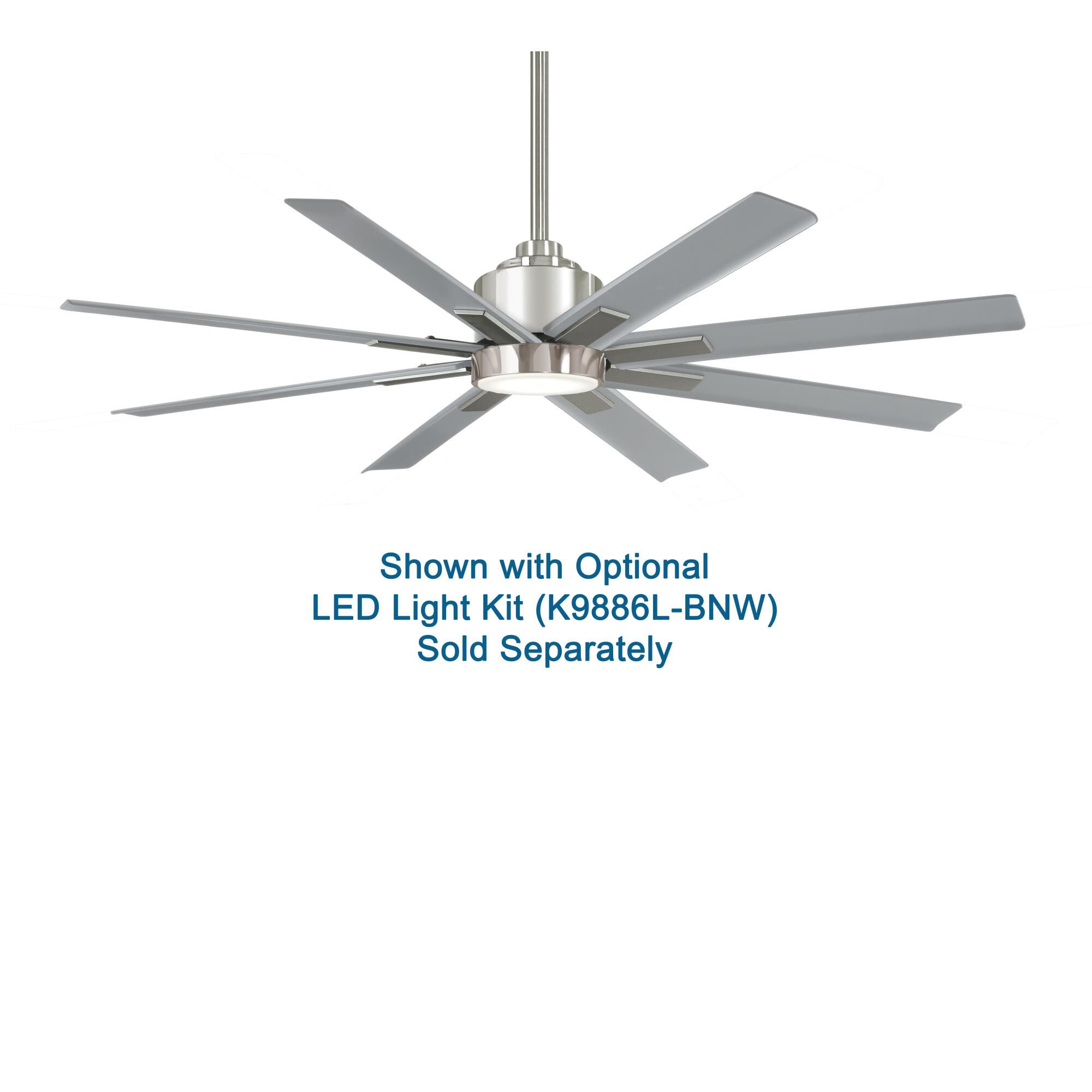 Shown in Brushed Nickel Wet finish