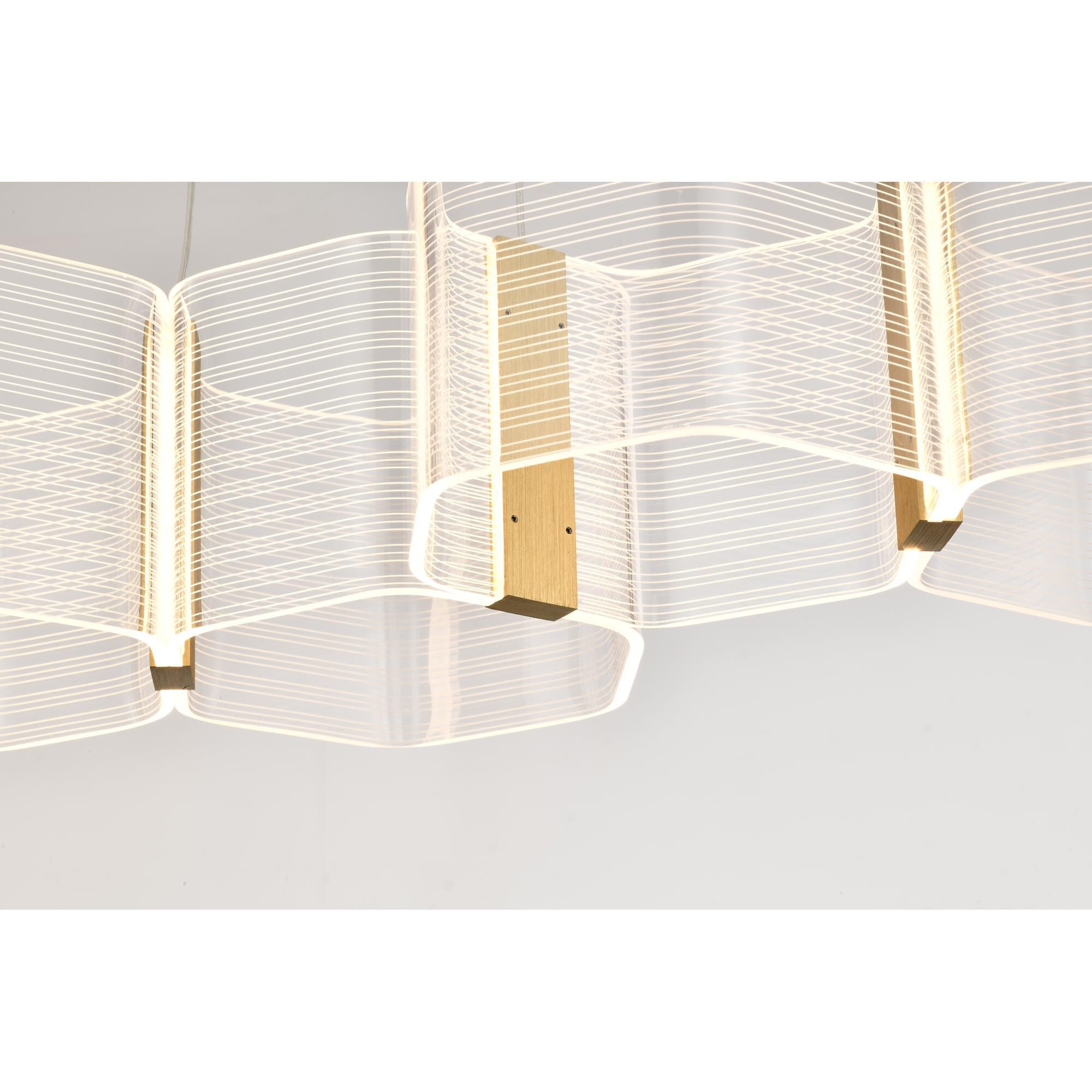 Kenzo 37 Inch Linear Suspension Light by Nuvo Lighting
