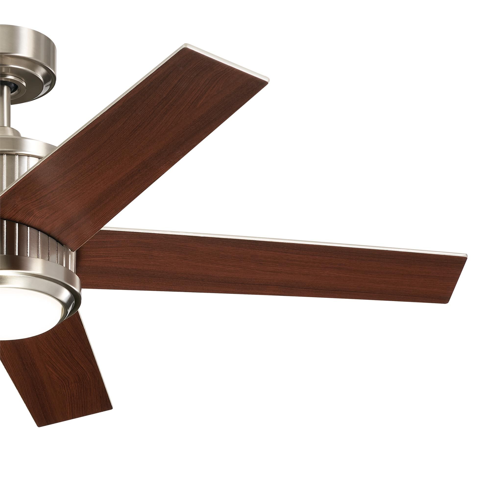 Shown in Brushed Stainless Steel finish and Etched Cased Opal glass